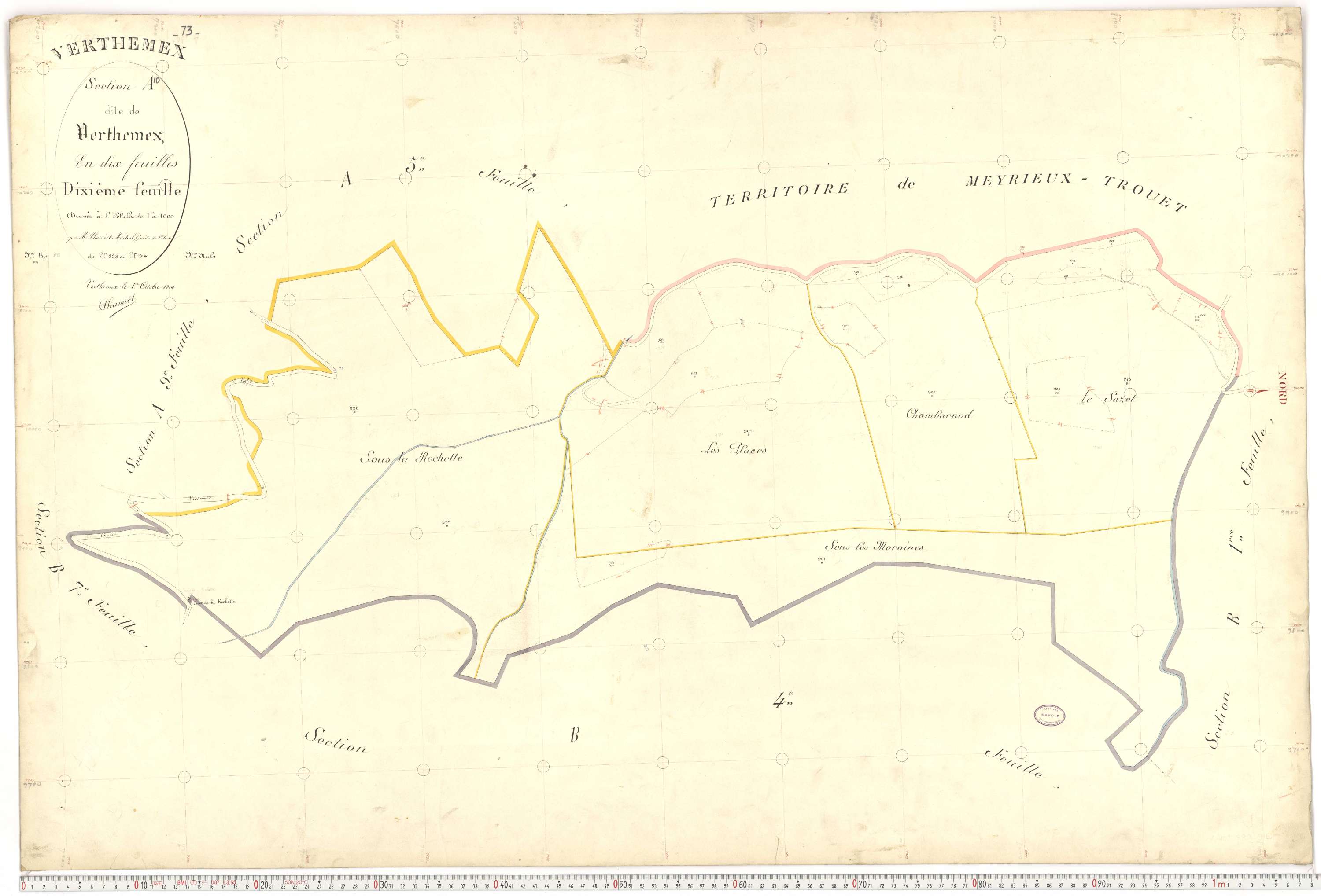 Verthemex - Plans cadastraux du premier cadastre français.