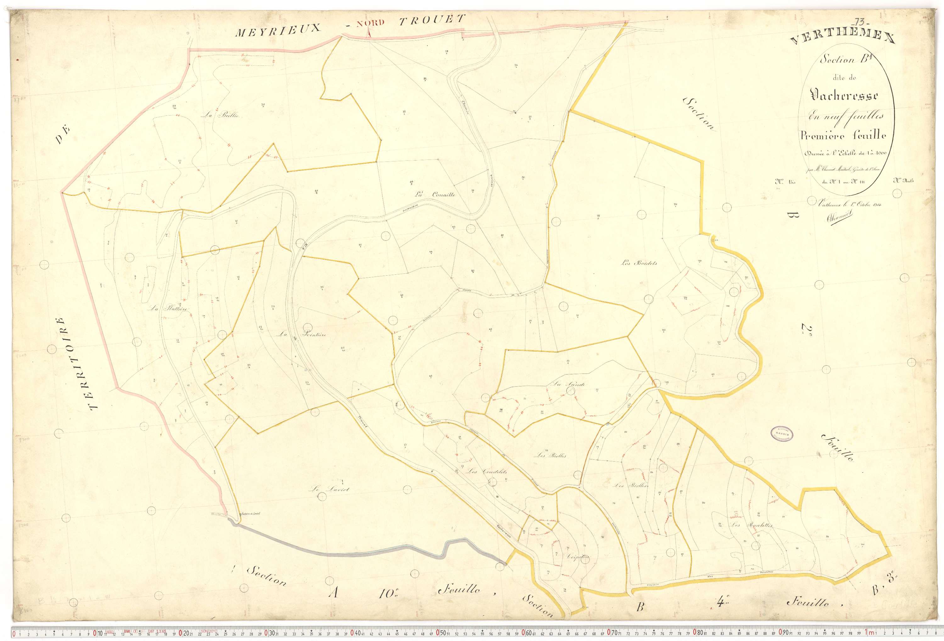 Verthemex - Plans cadastraux du premier cadastre français.