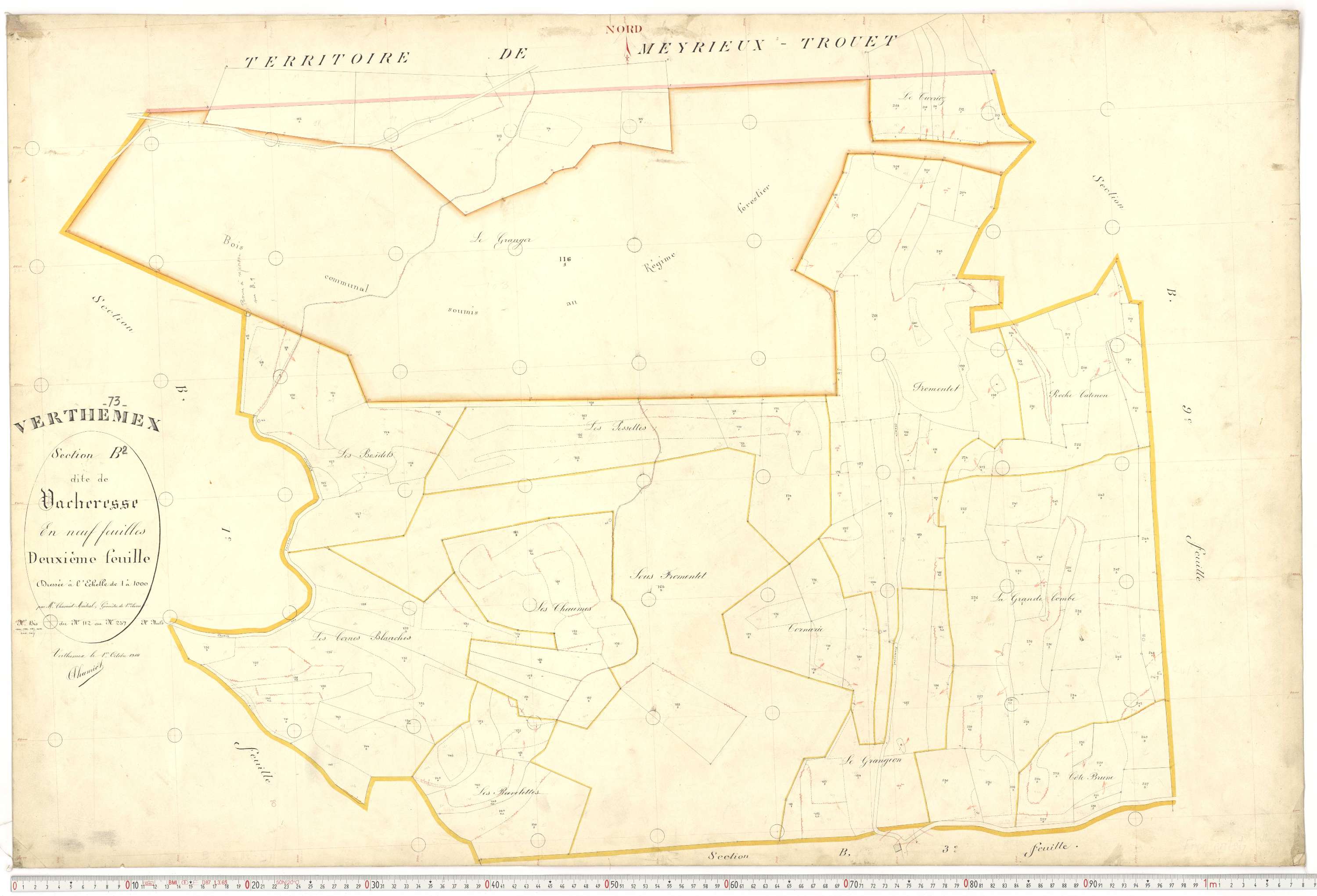 Verthemex - Plans cadastraux du premier cadastre français.