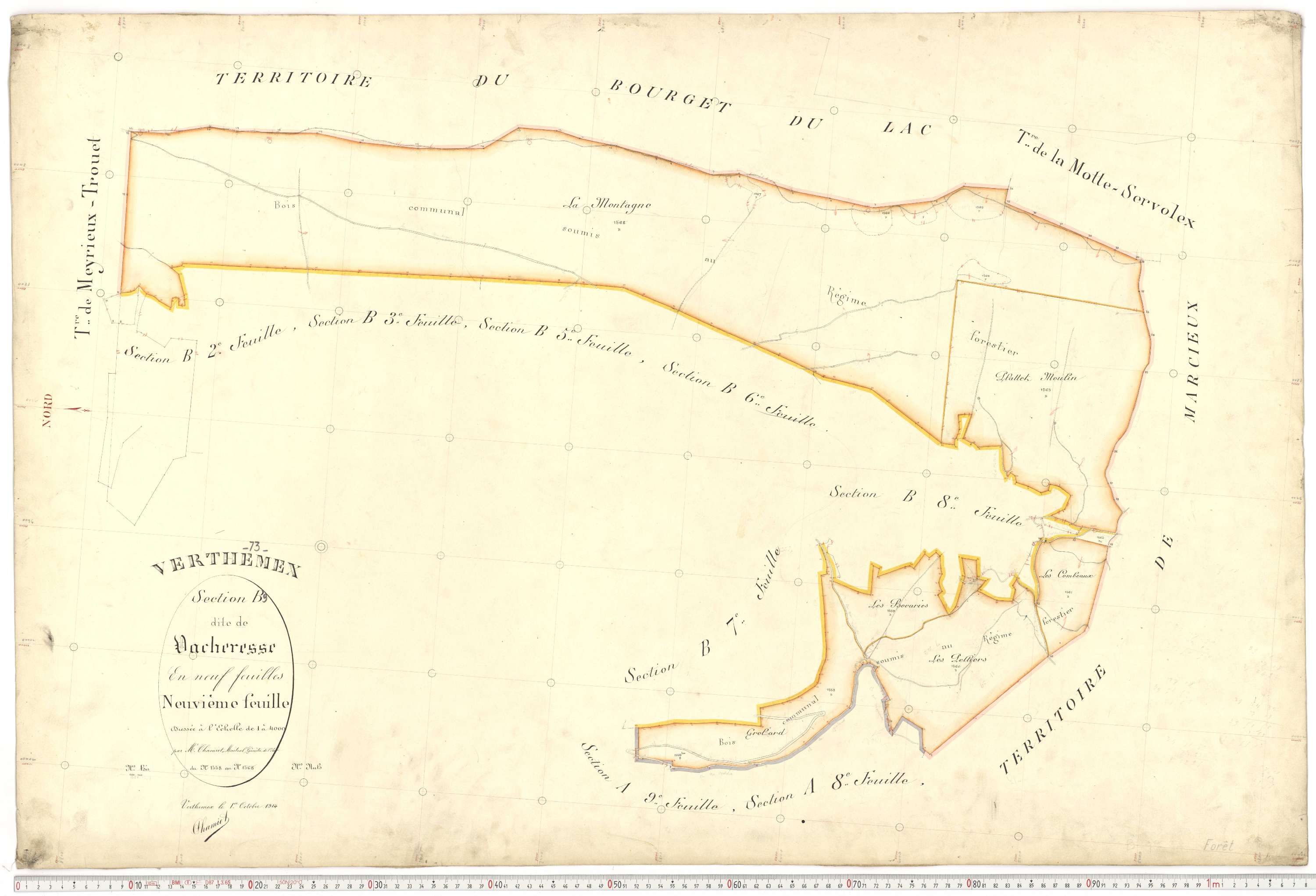 Verthemex - Plans cadastraux du premier cadastre français.