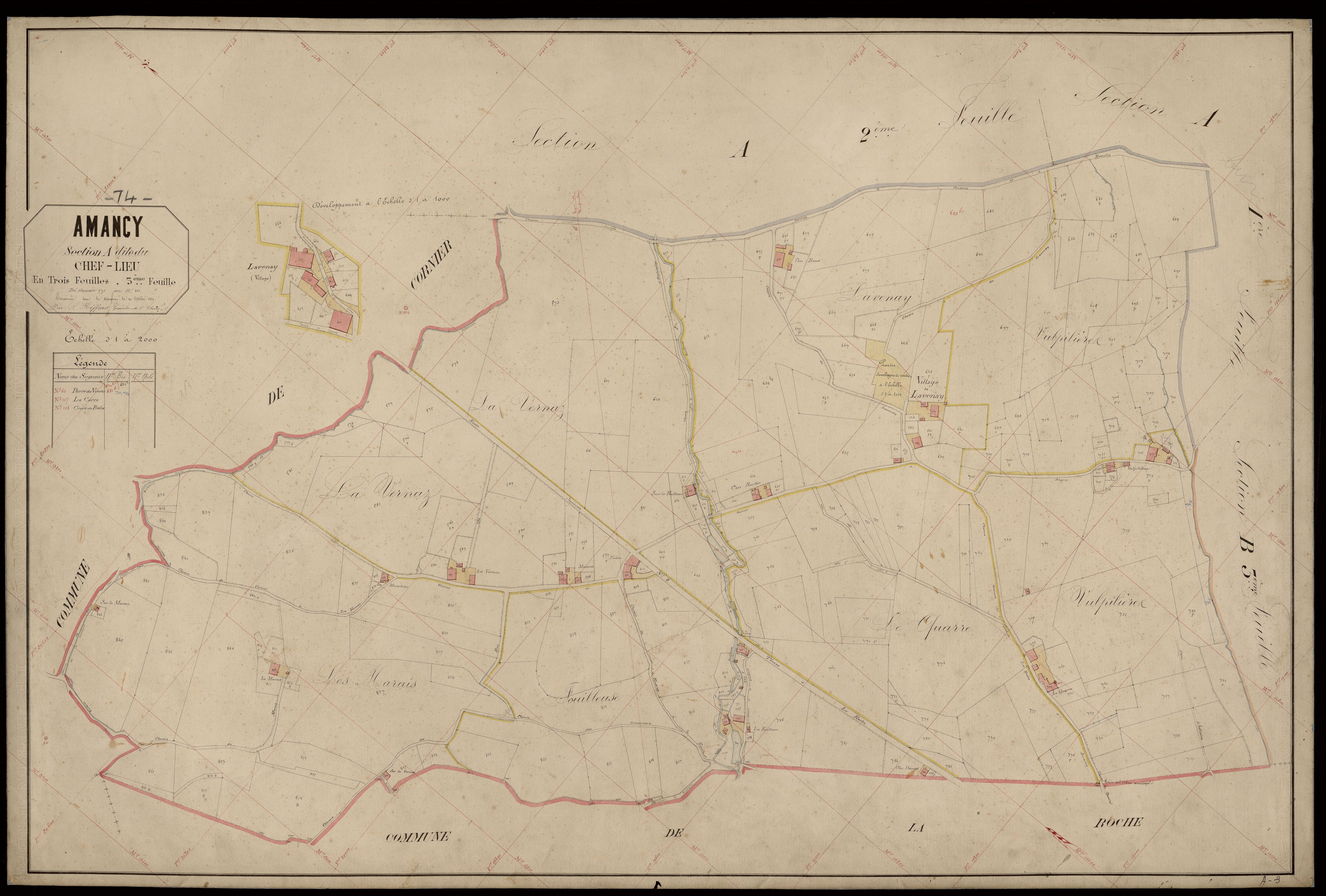 Section B : Vozerier - 1869