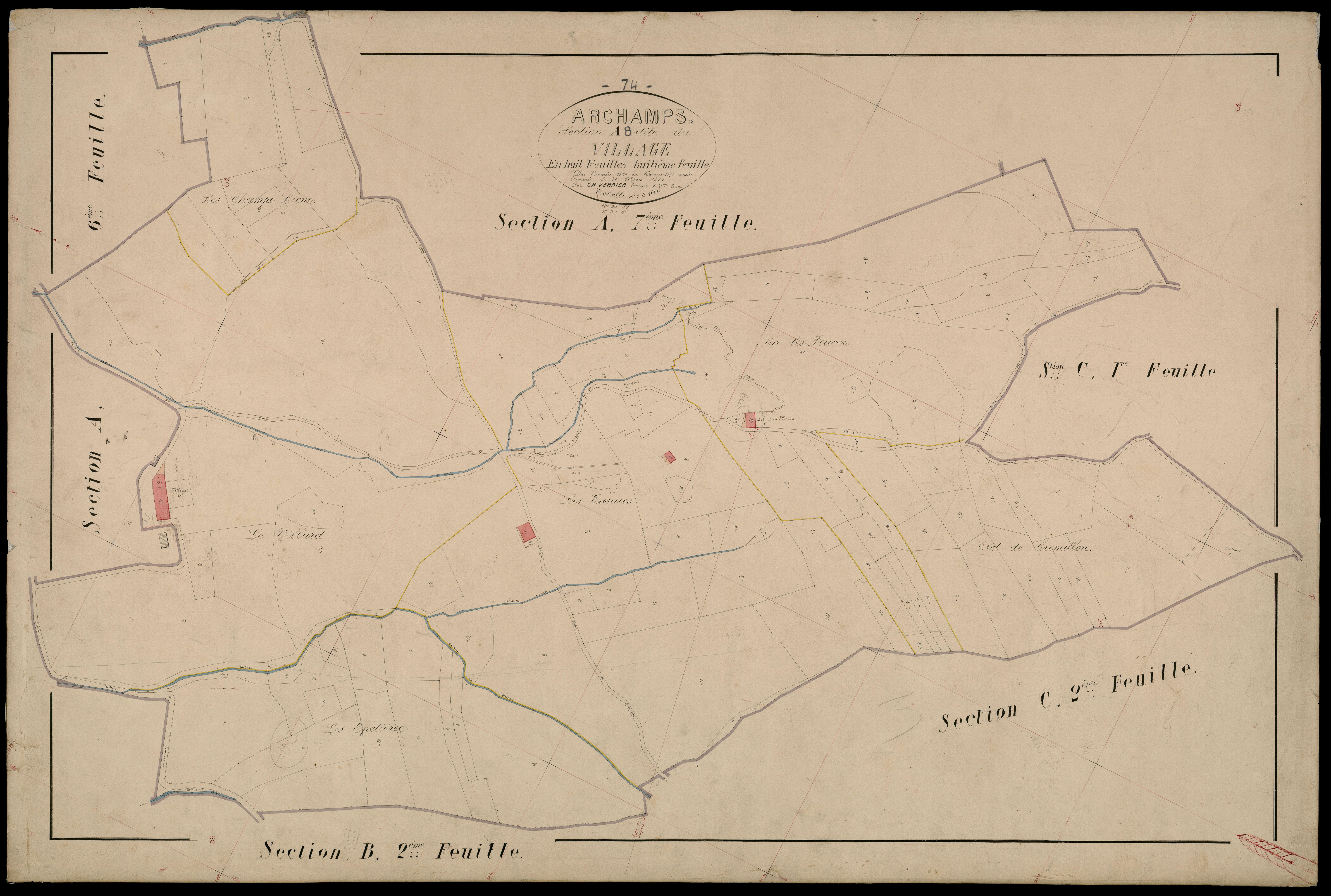 Section B : Blécheins - 1871