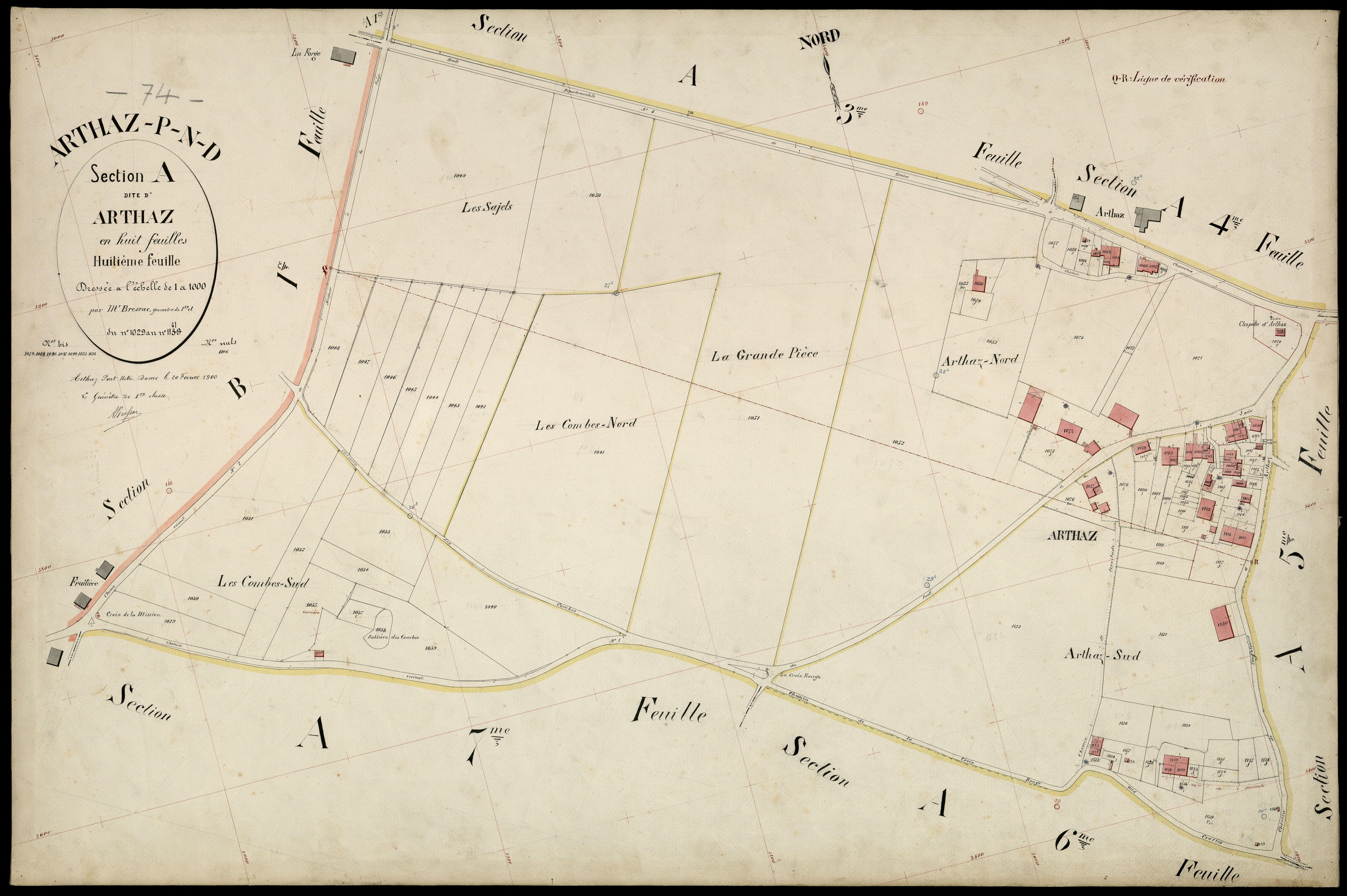 Section B : Truaz - 1900
