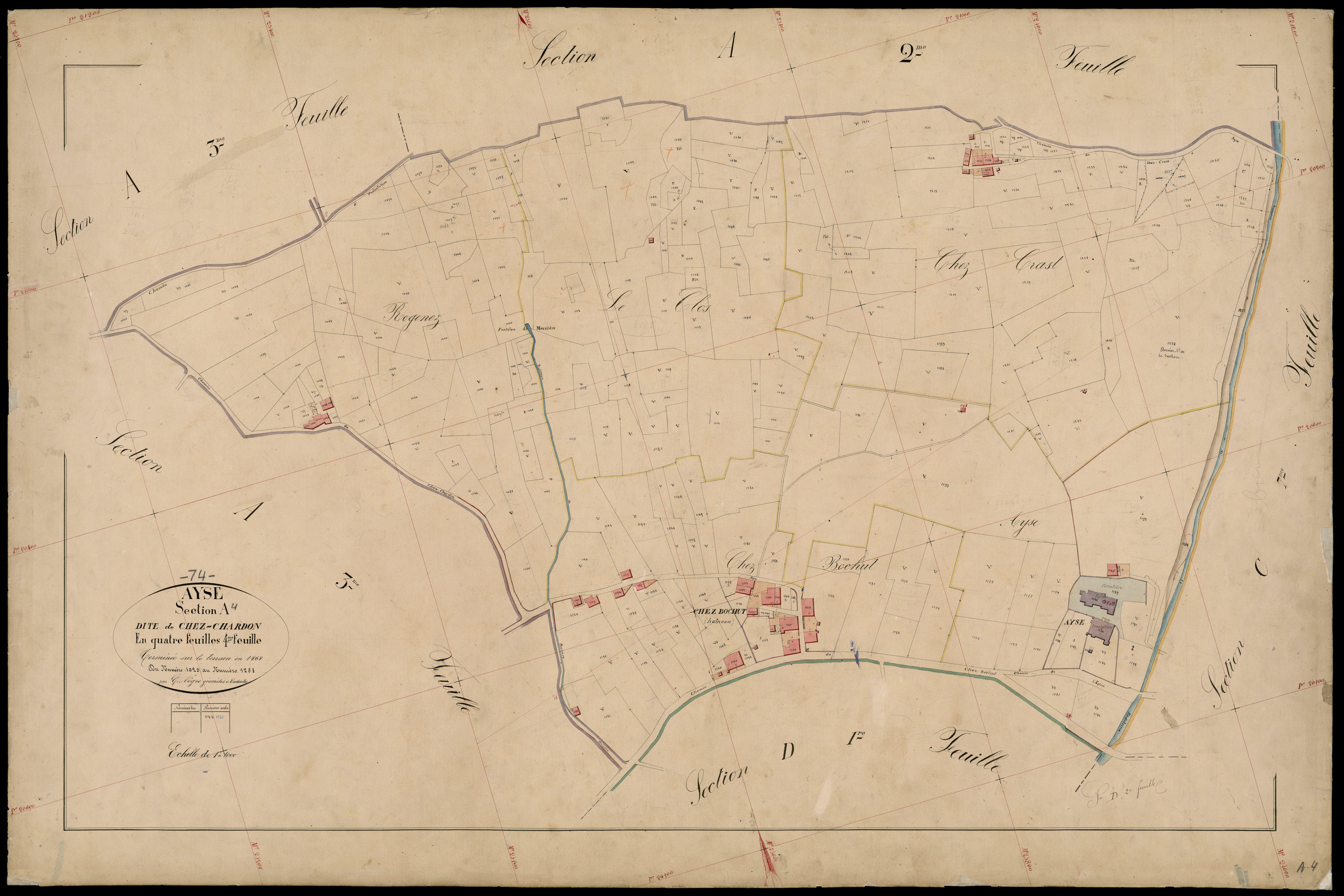 Section B : Môle - 1869