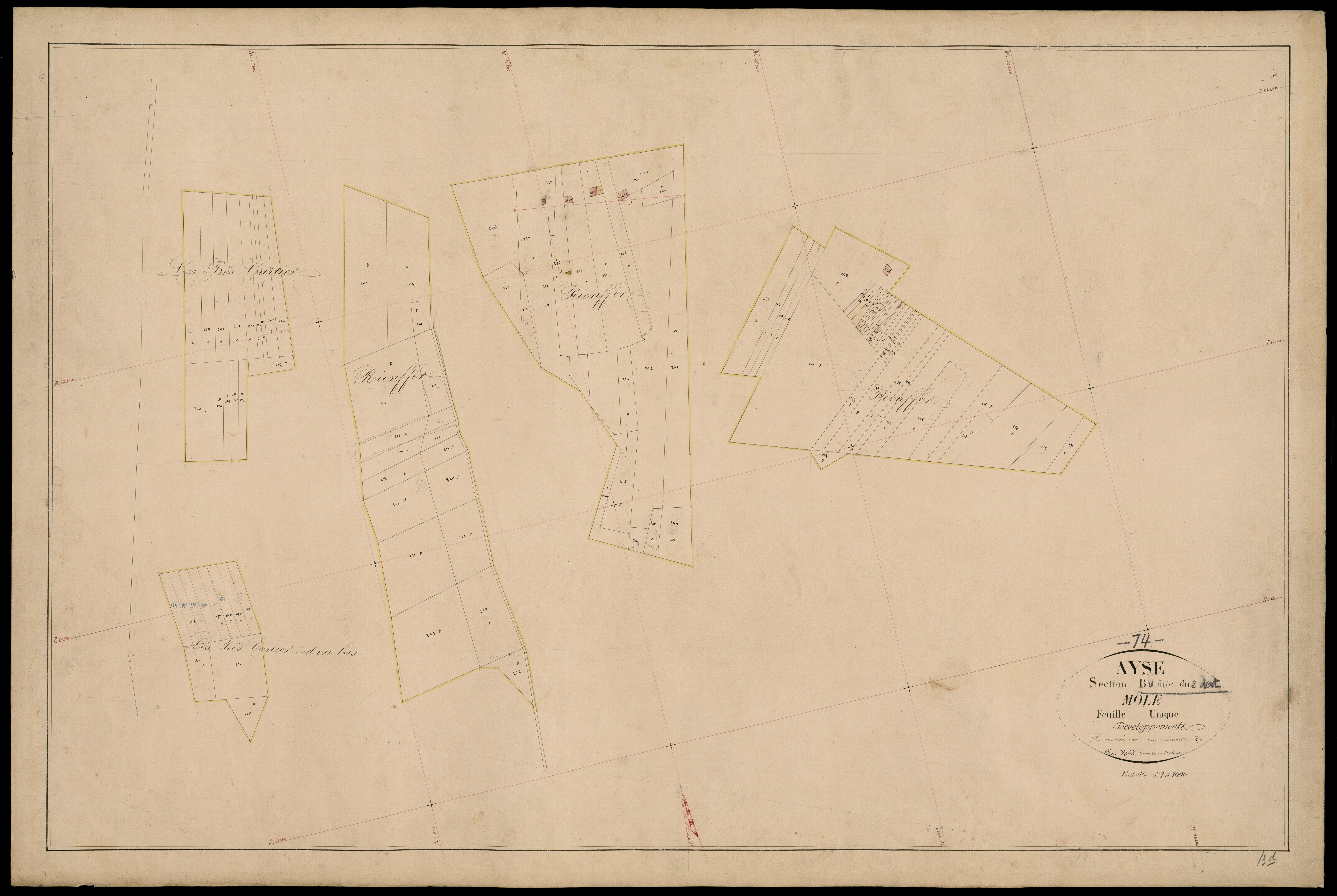 Section C : Chez Vallet - 1869