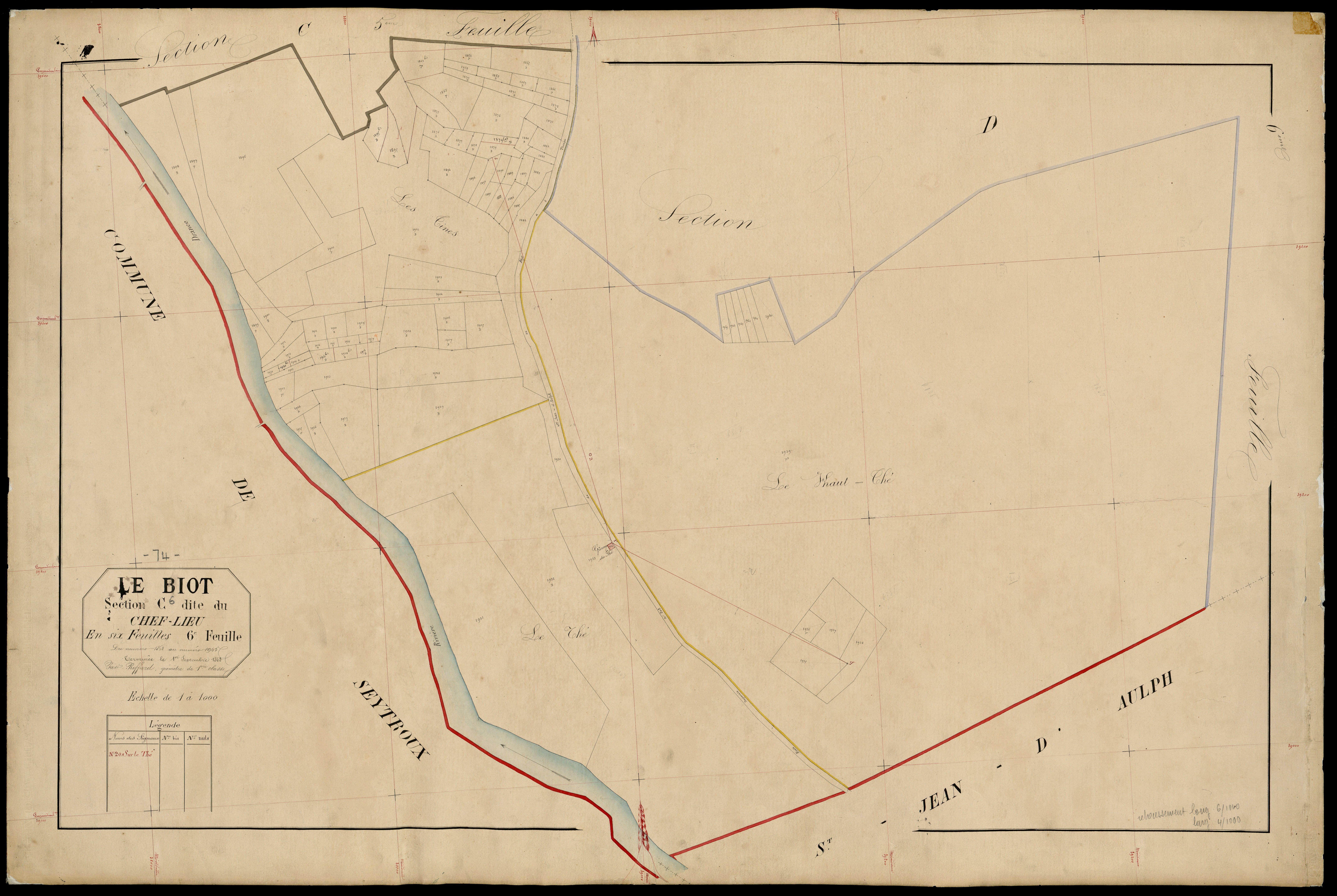 Section D : le Thé - 1868