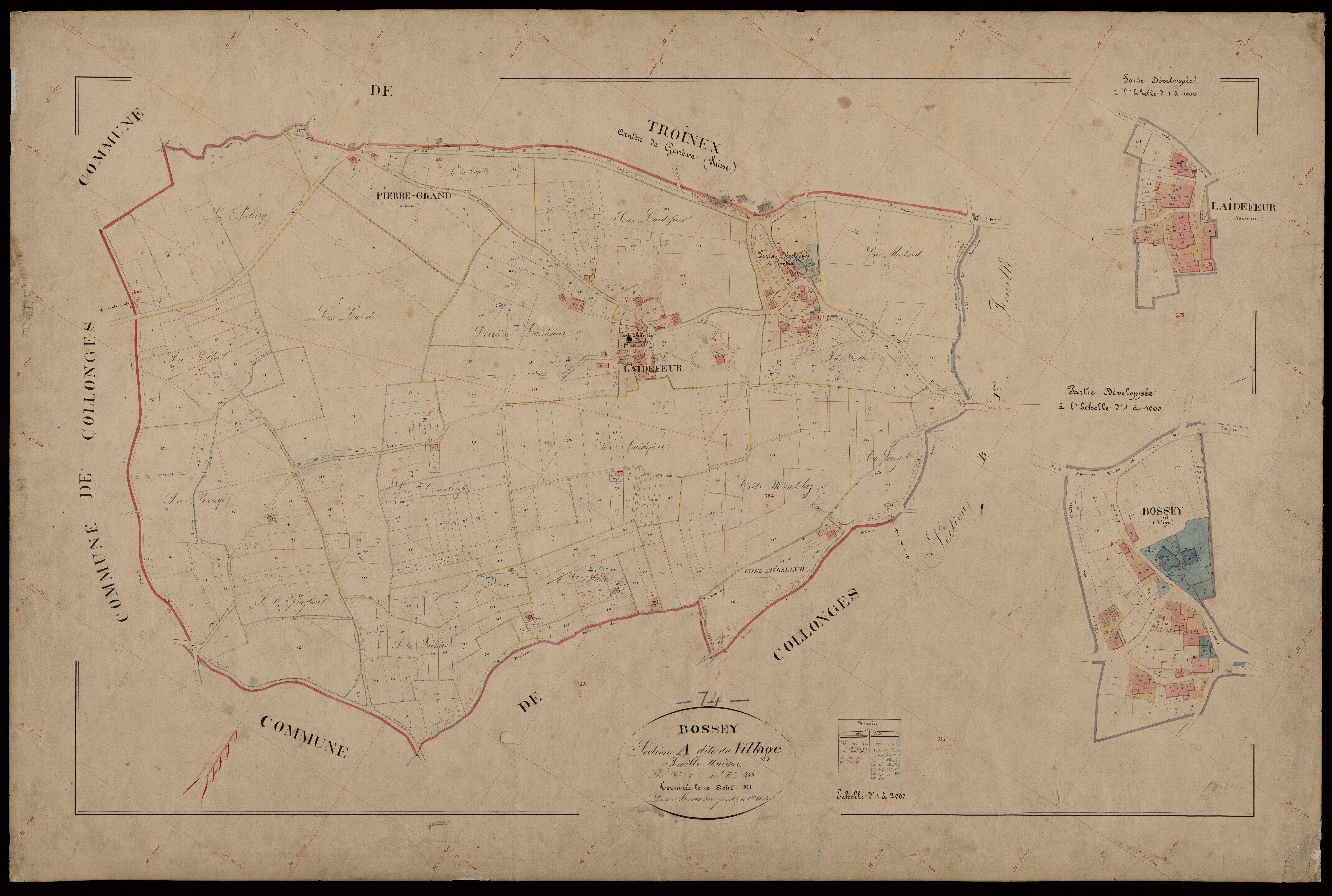 Section B : Crevin - 1871