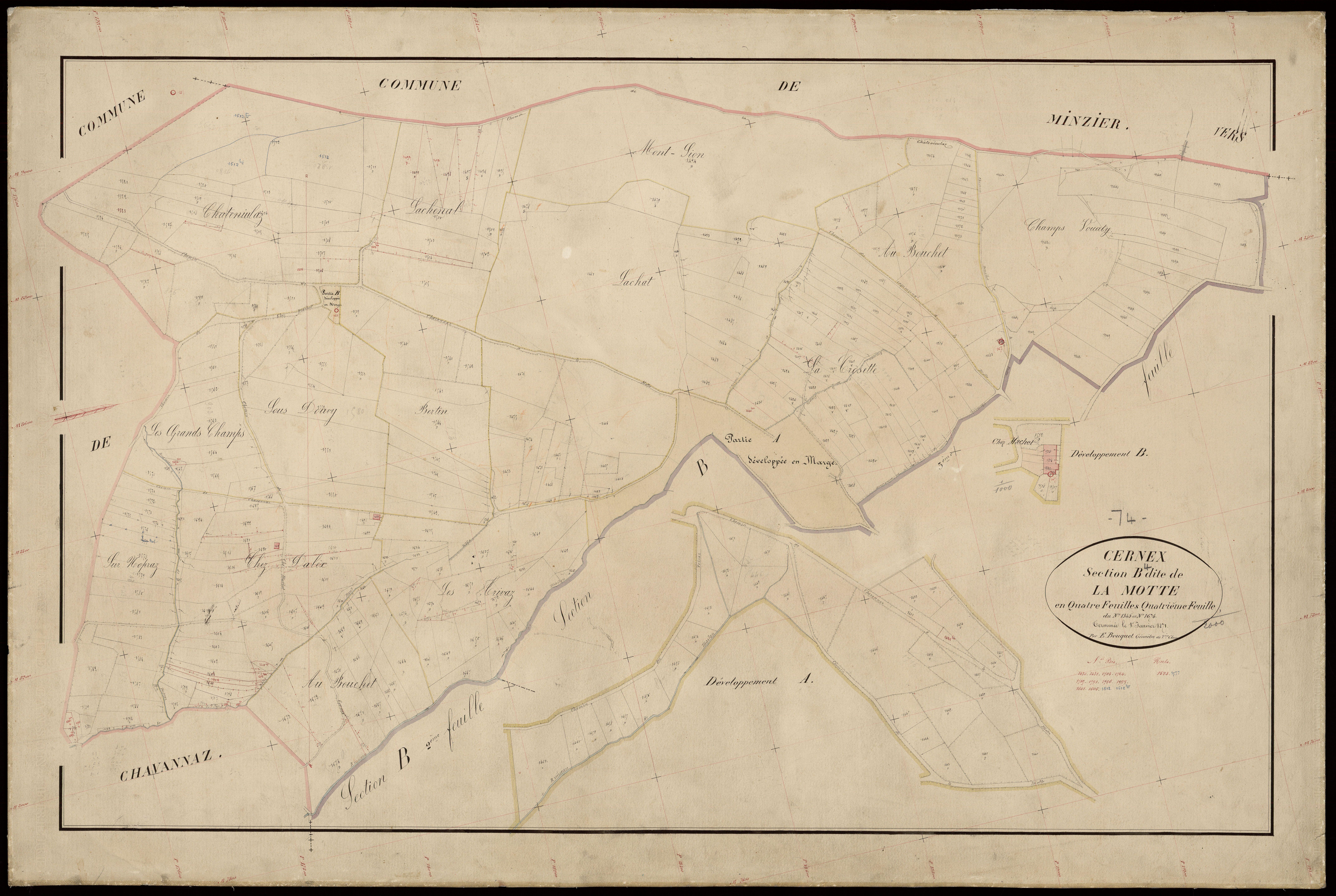 Section C : La Chapelle - 1871