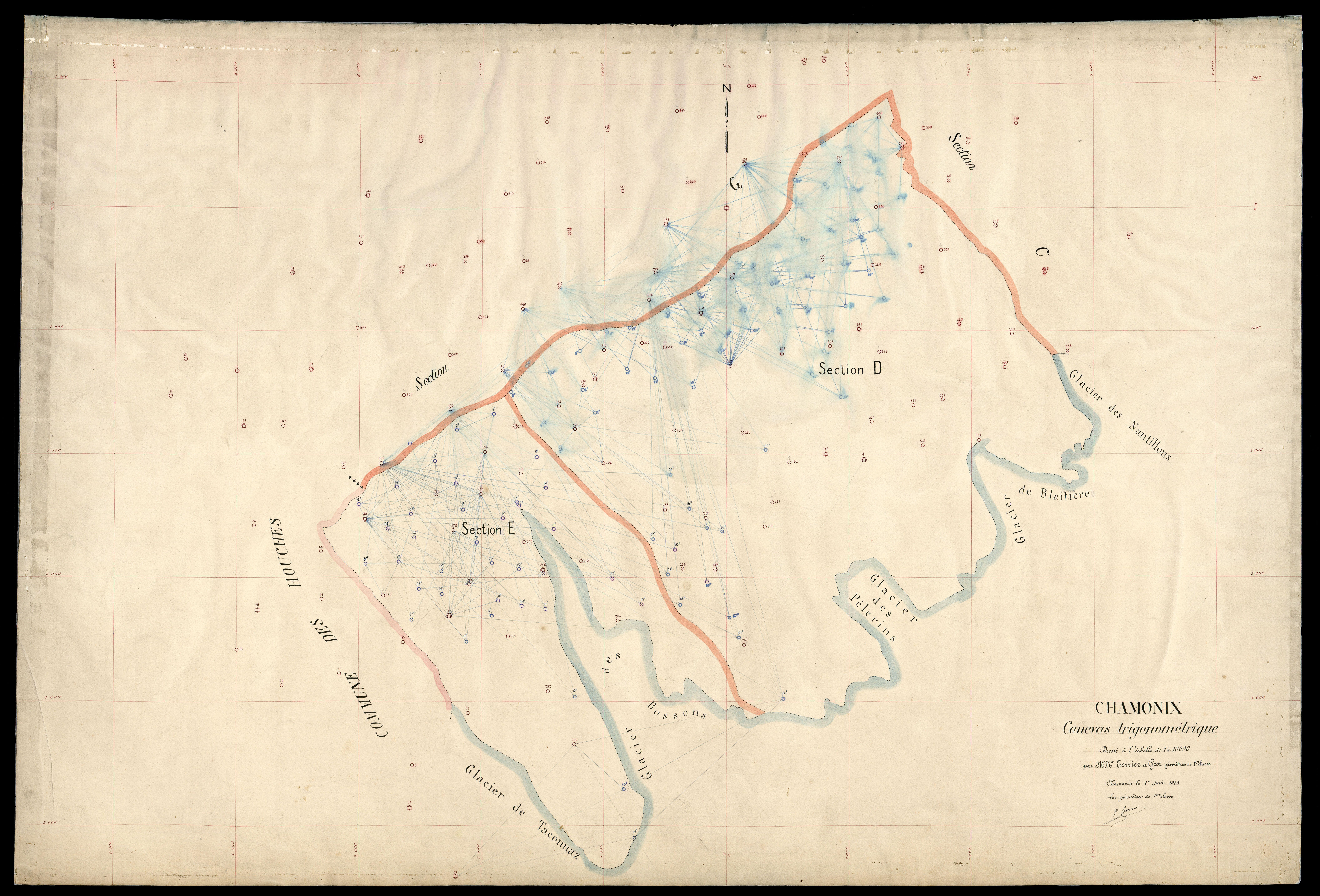 Sections F et G - 1923