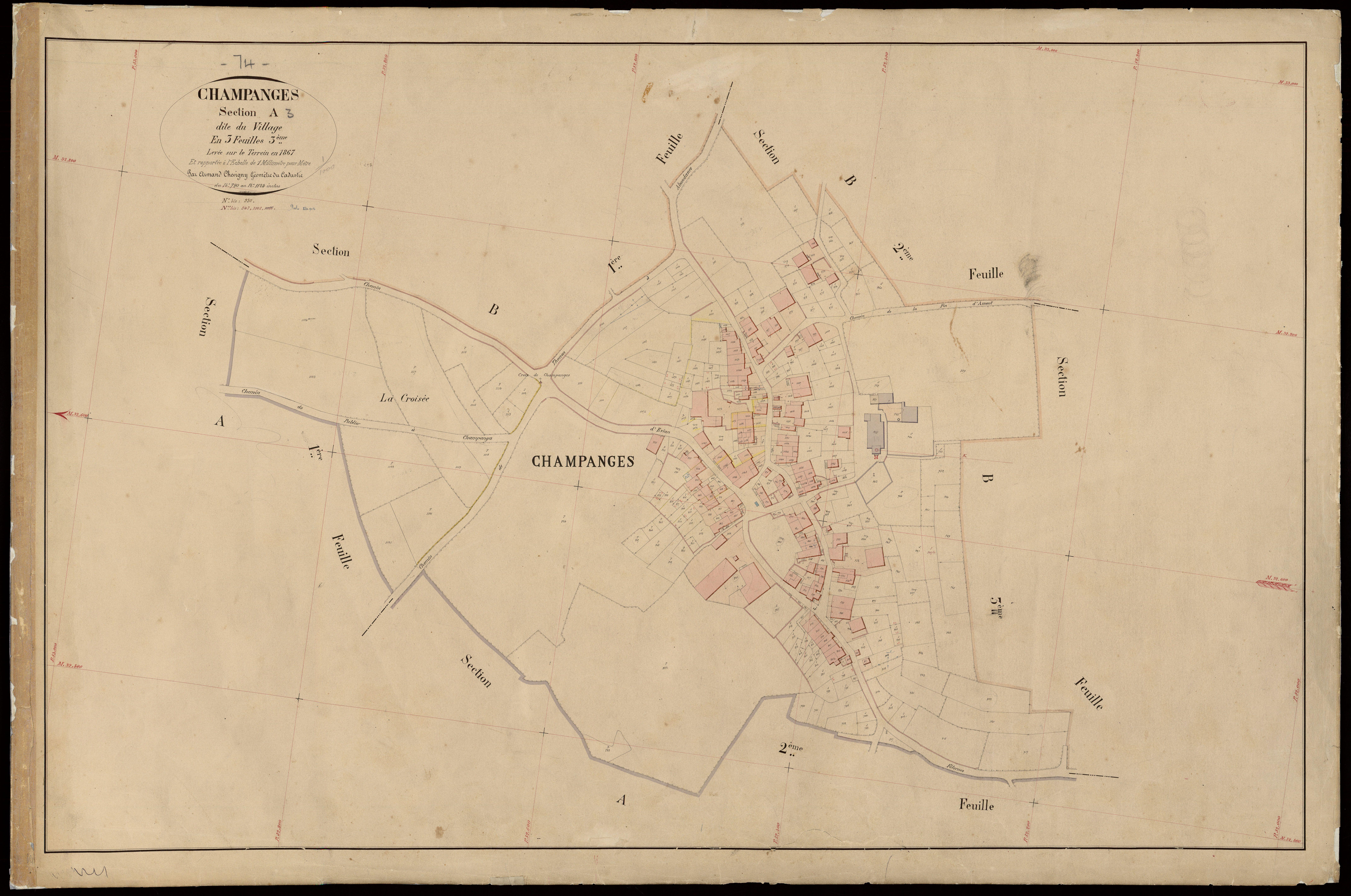 Section B : Saint Martin - 1867