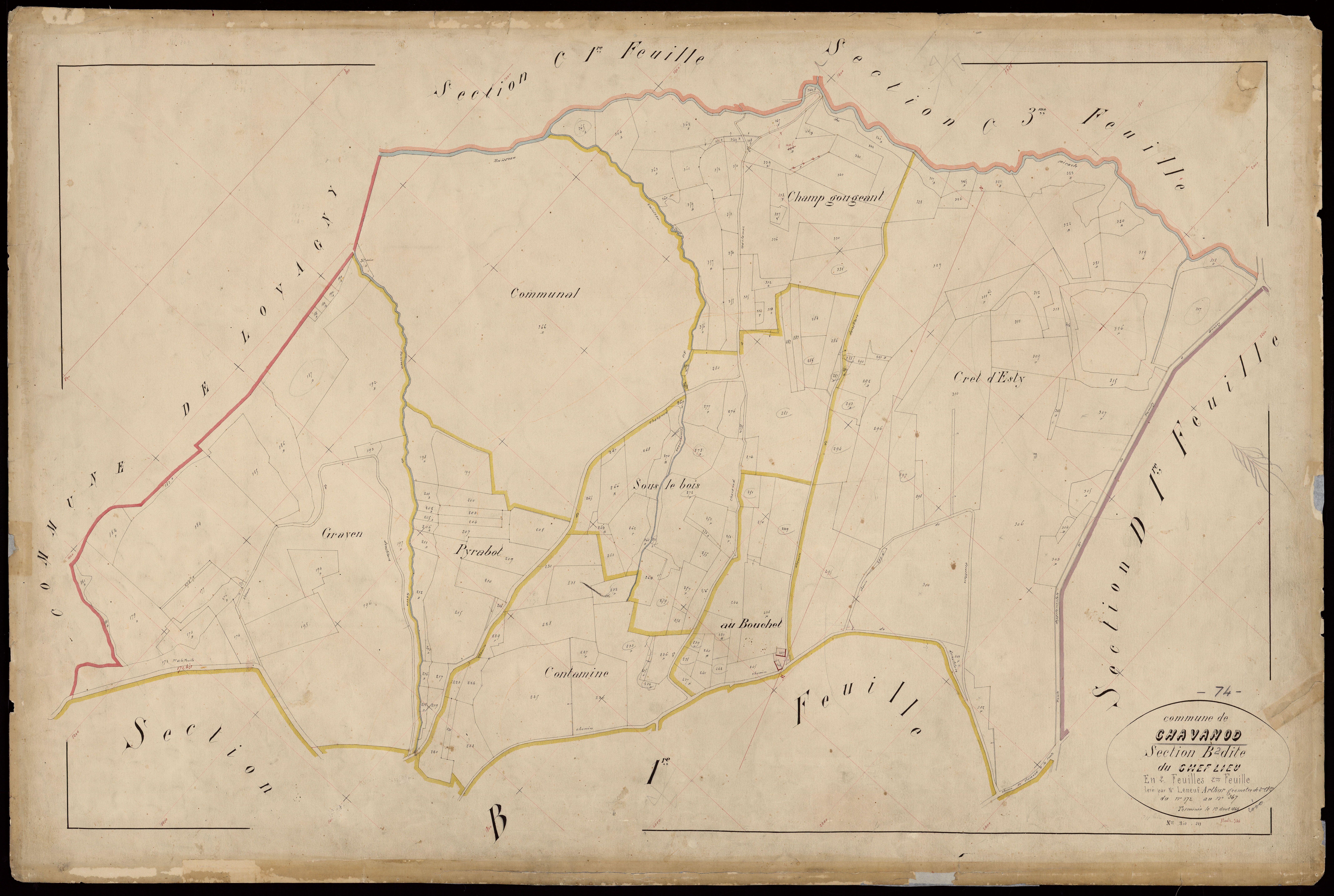 Section C : Maclamoz - 1865