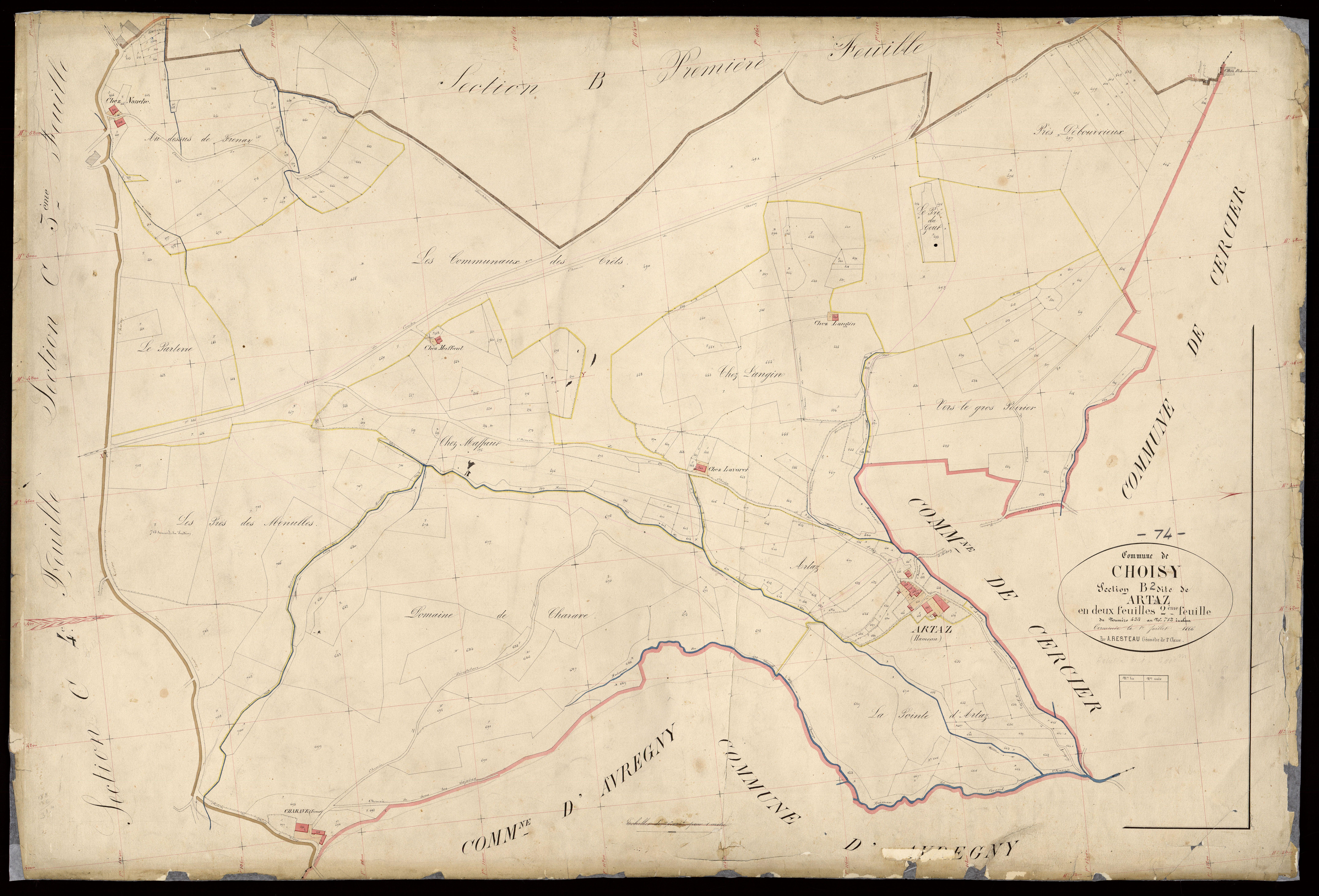 Section C : Choisy - 1866