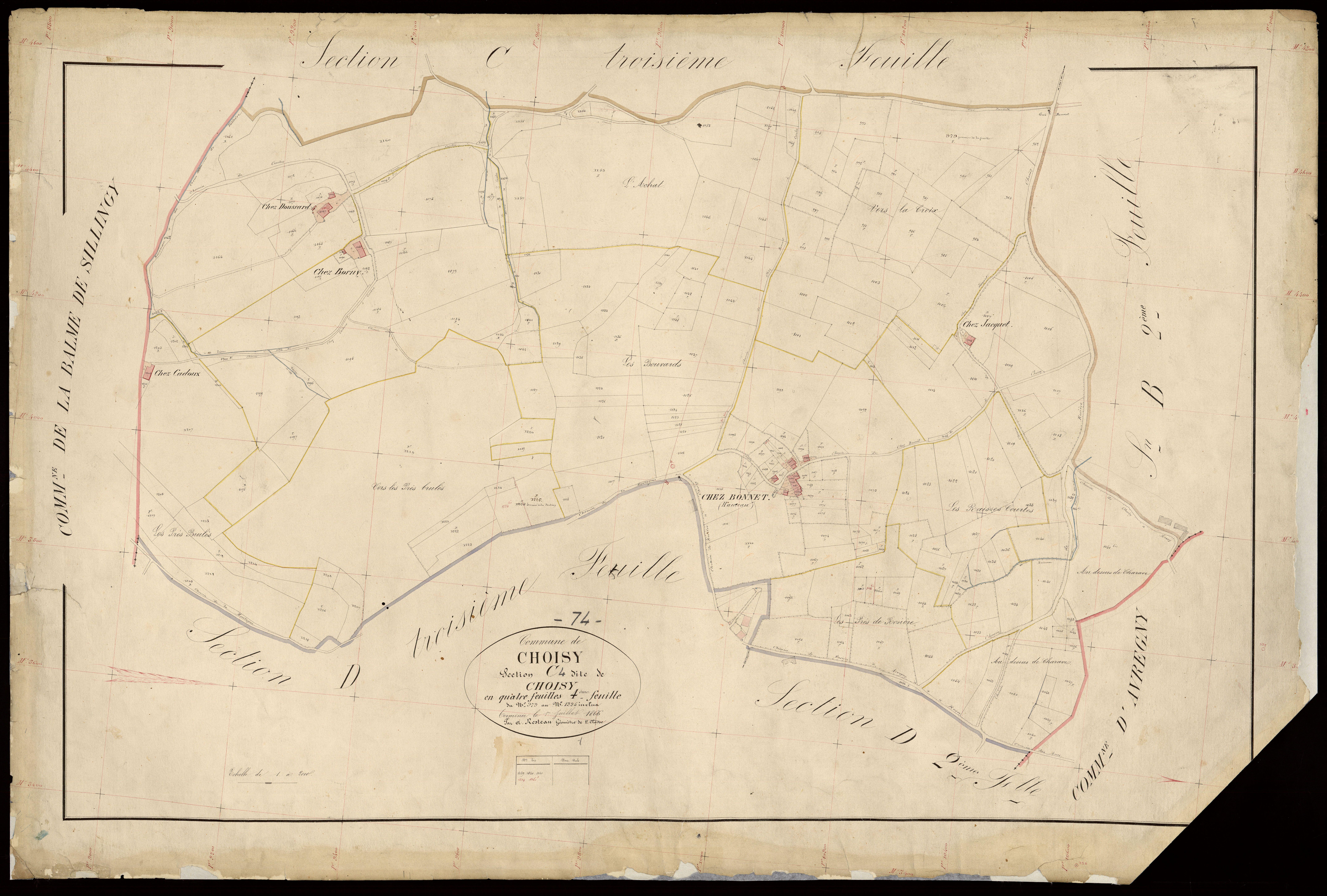 Section D : Rossy - 1866