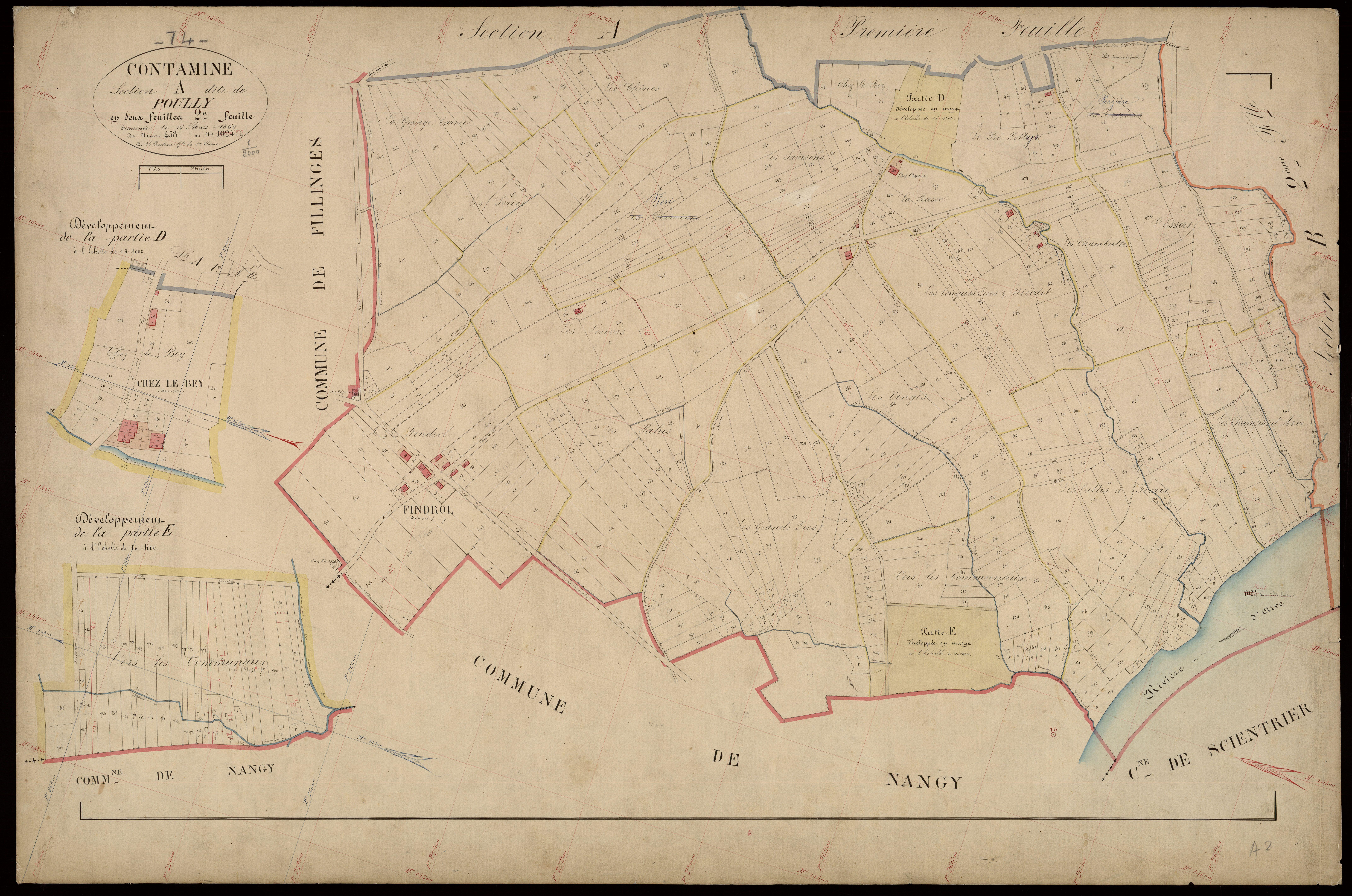 Section B : Contamine - 1869