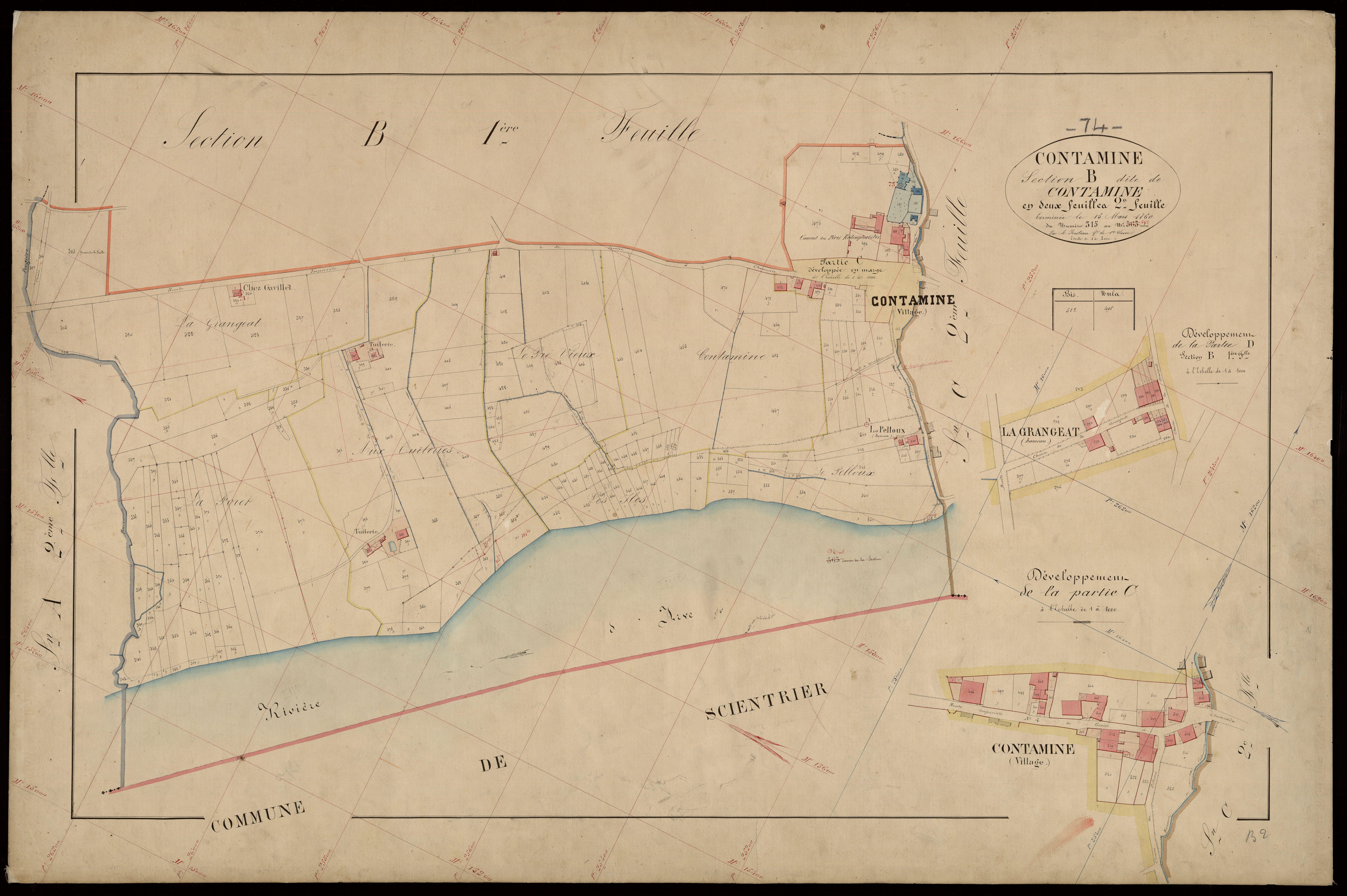 Section C : La Perrine - 1869