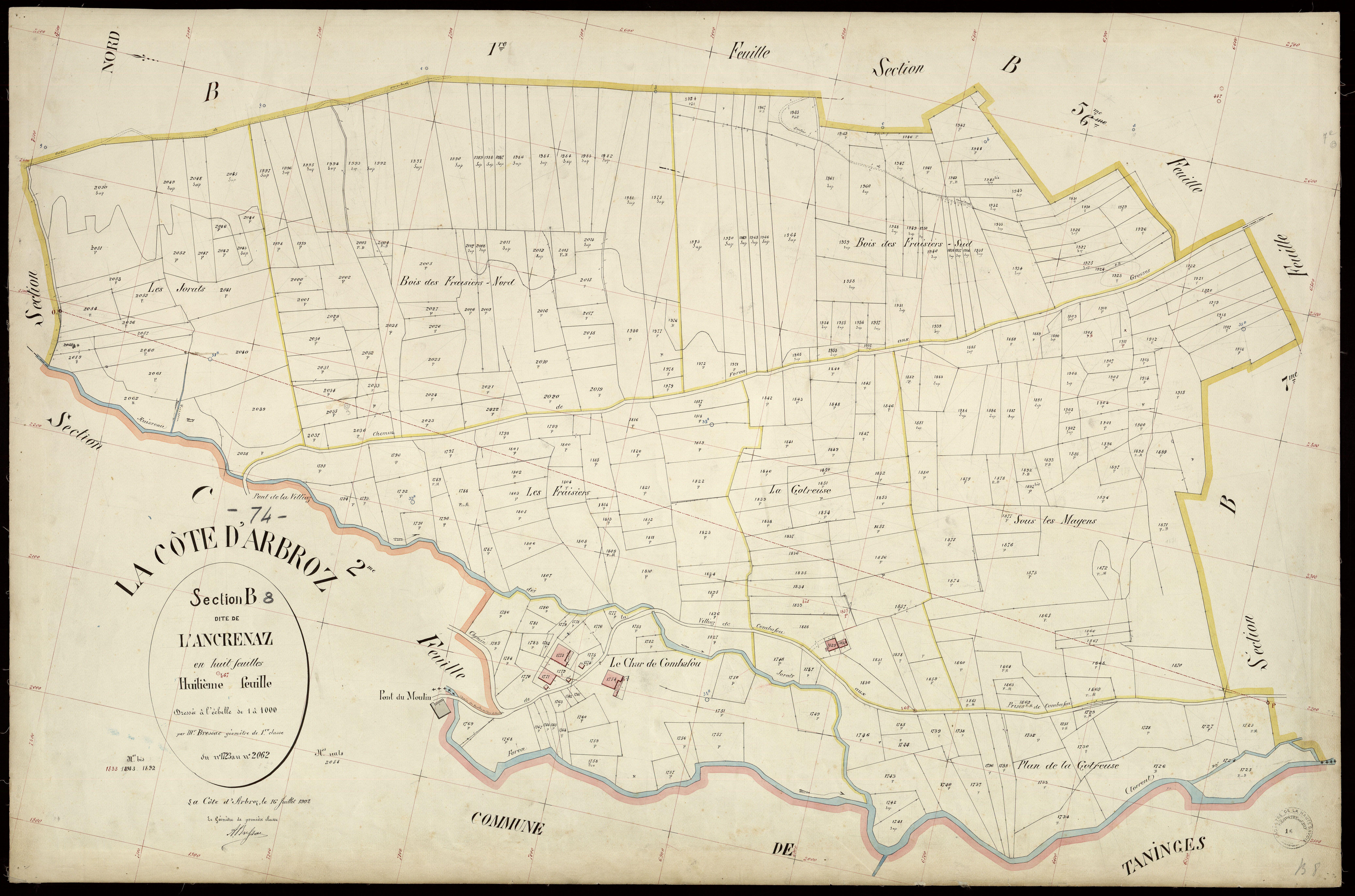 Section C : Foron - 1902