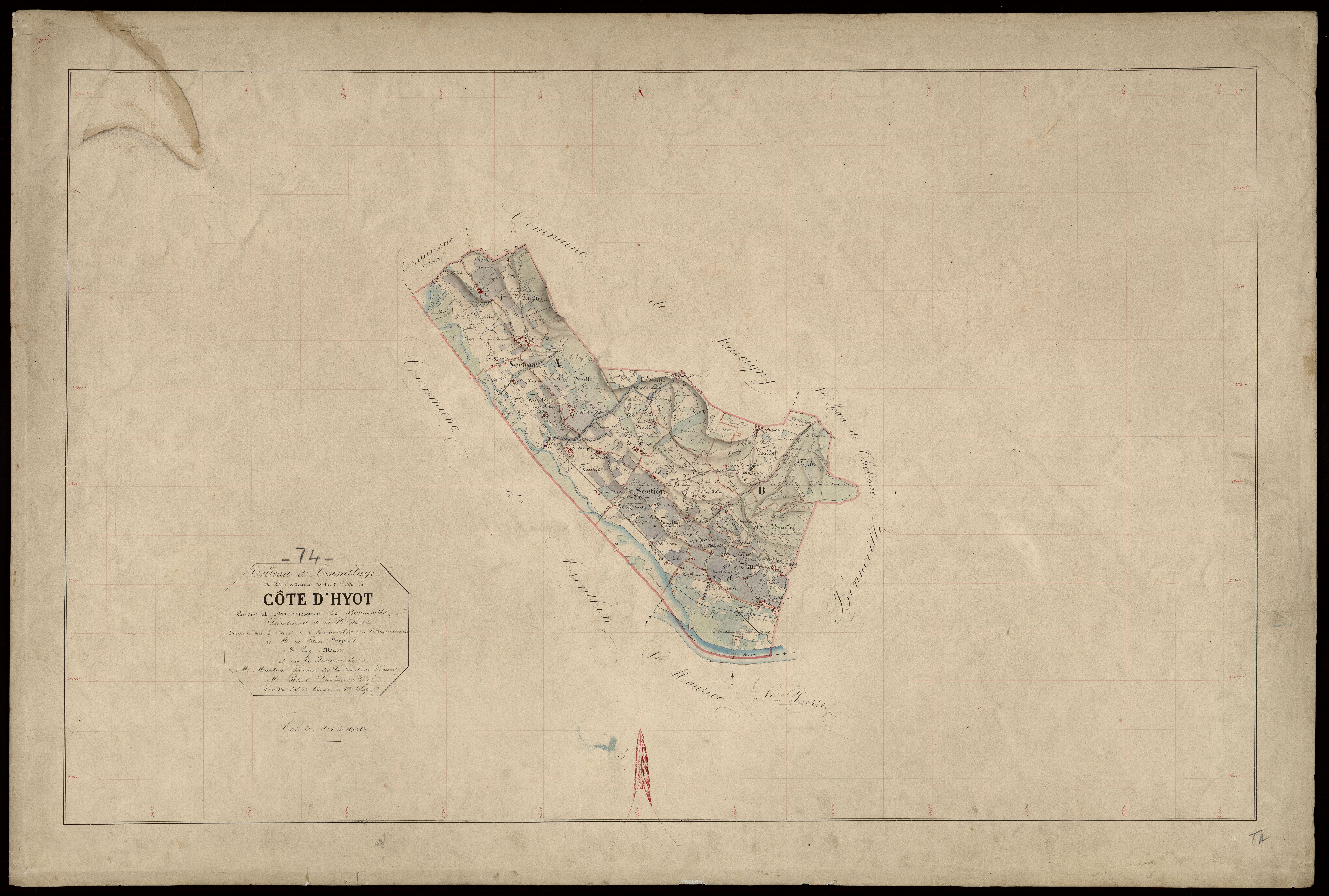 Plan parcellaire -