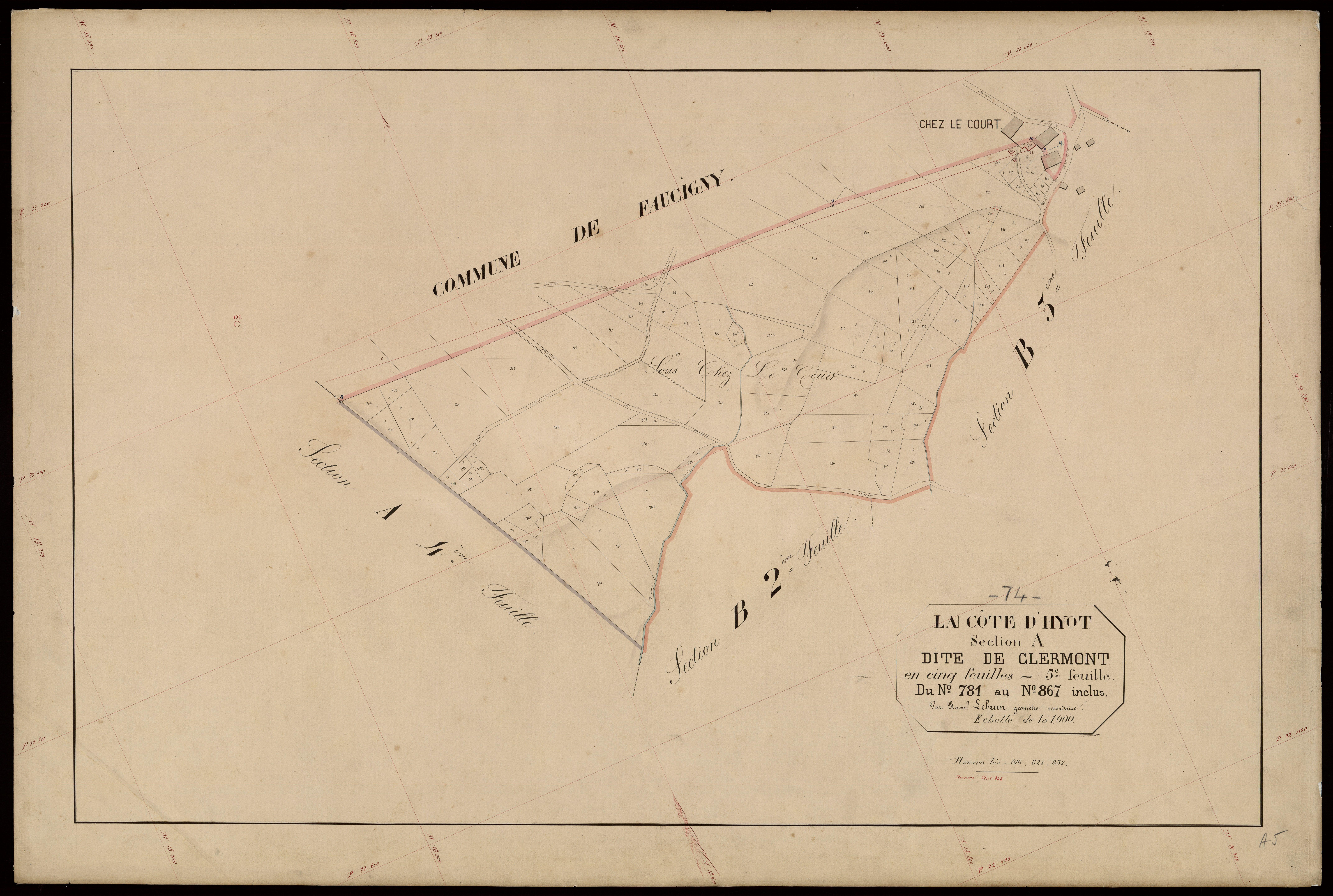 Section B : les Baudins -