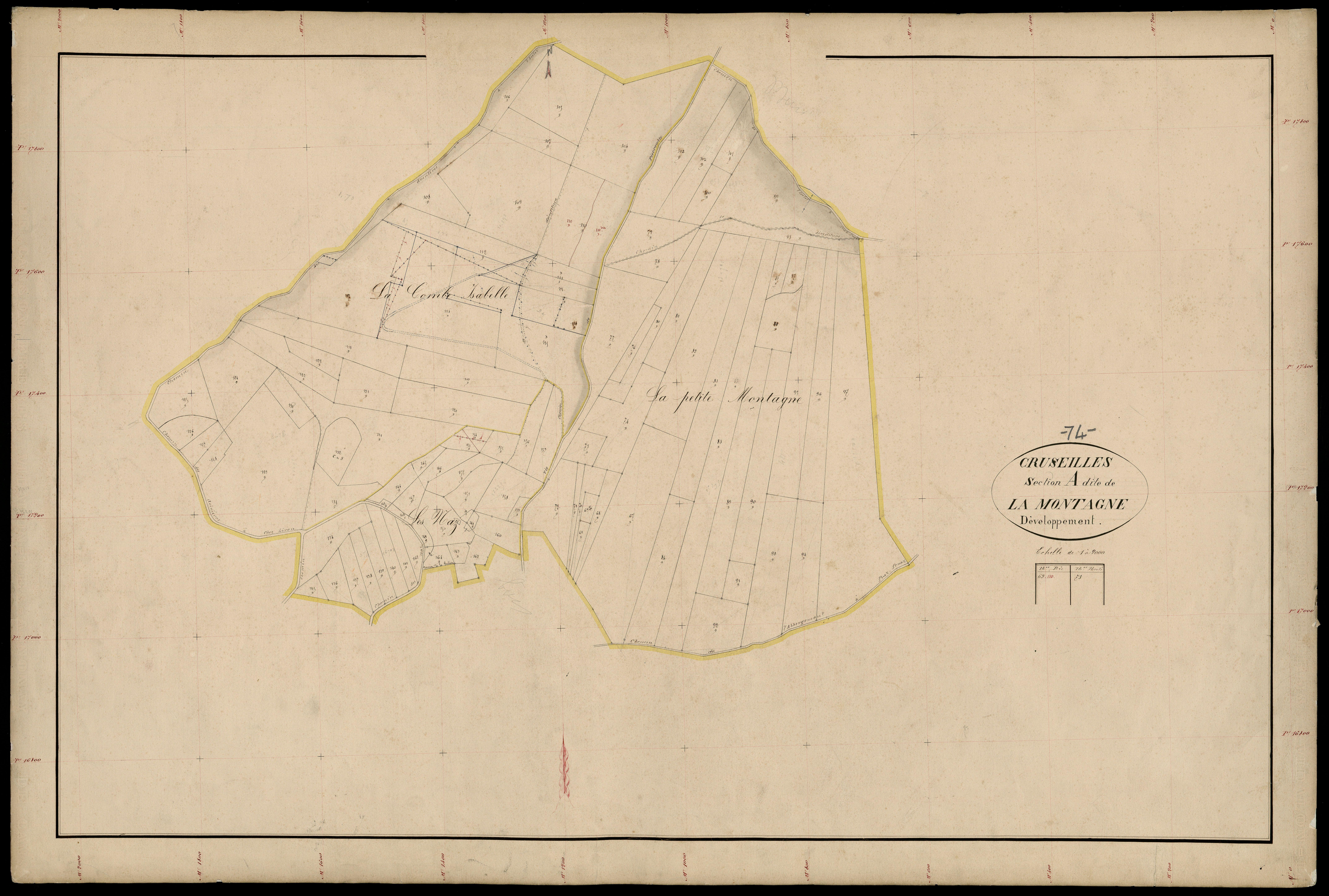 Section B : les Gorges - 1871-1872