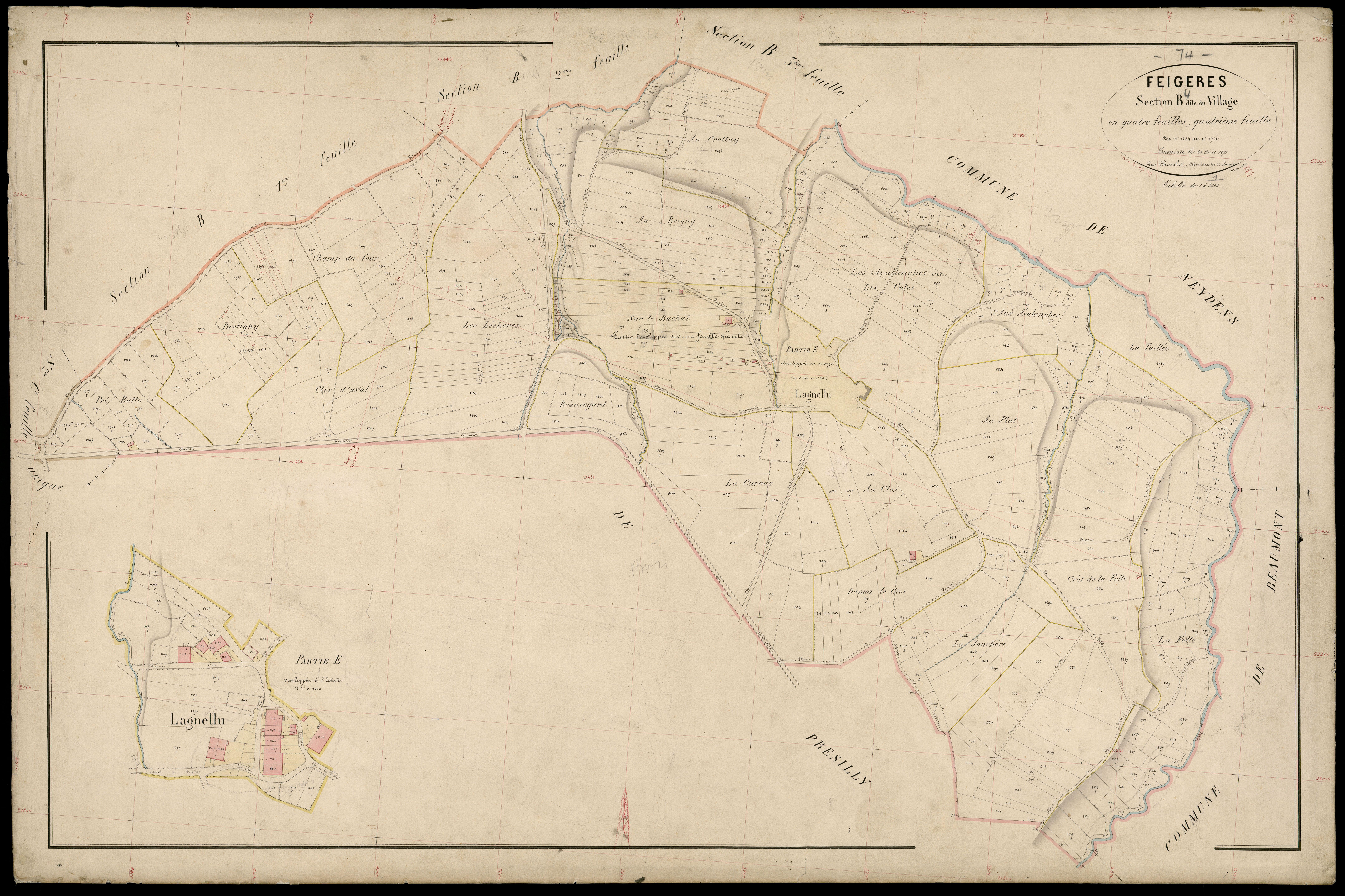 Section C : Malchamp - 1871
