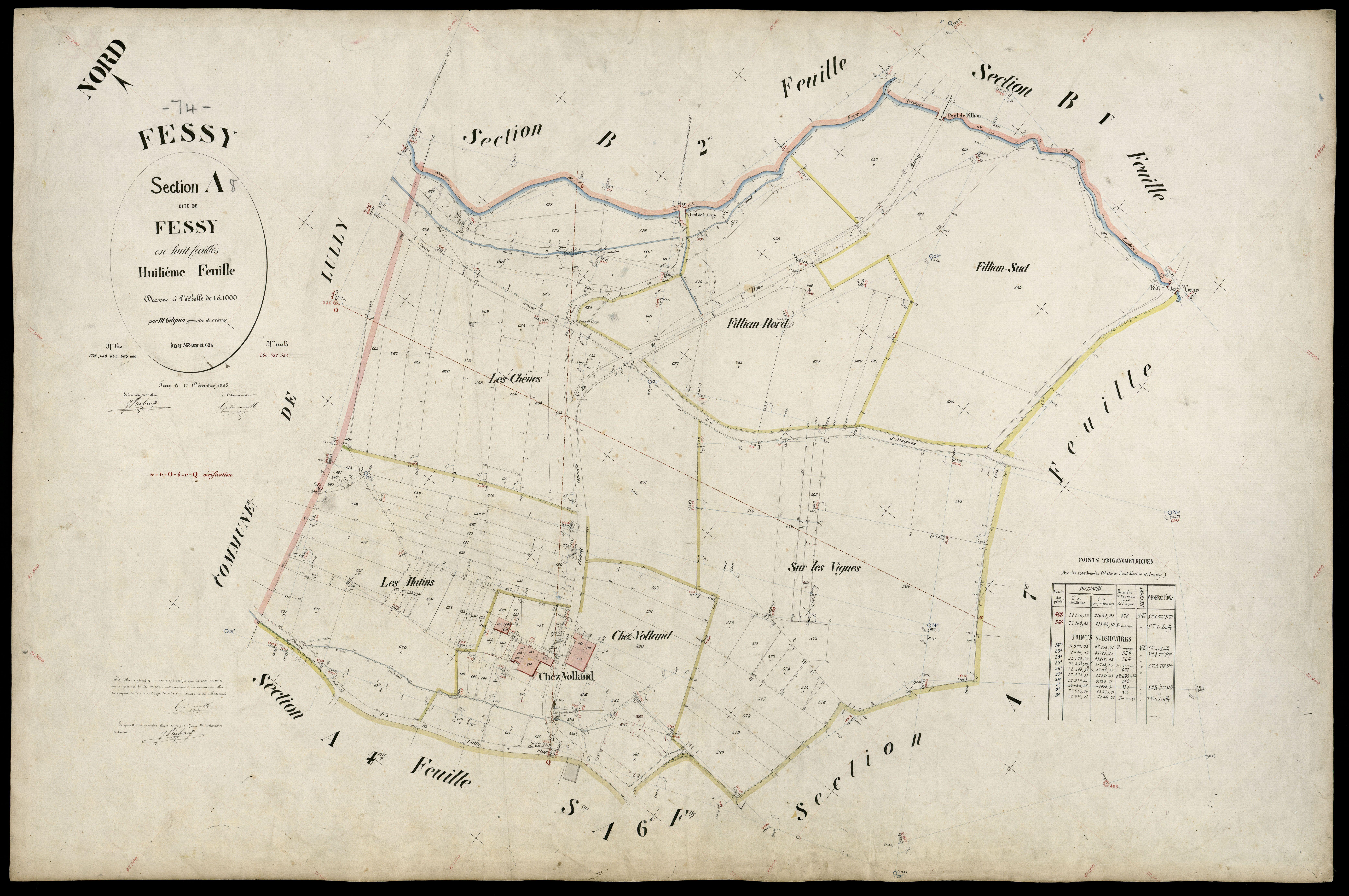 Section B : Rezier - 1885