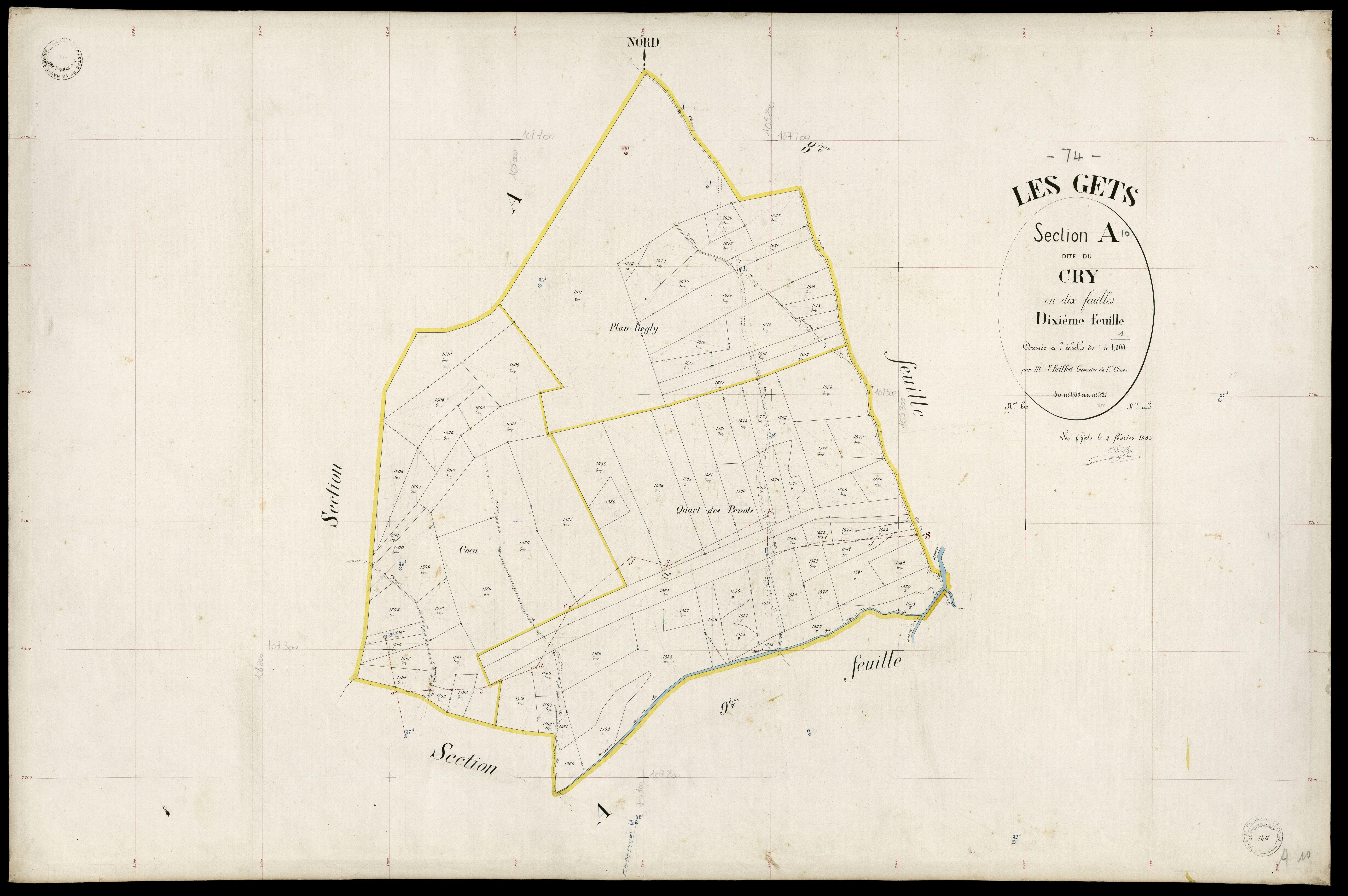 Section B : Nancru - 1903