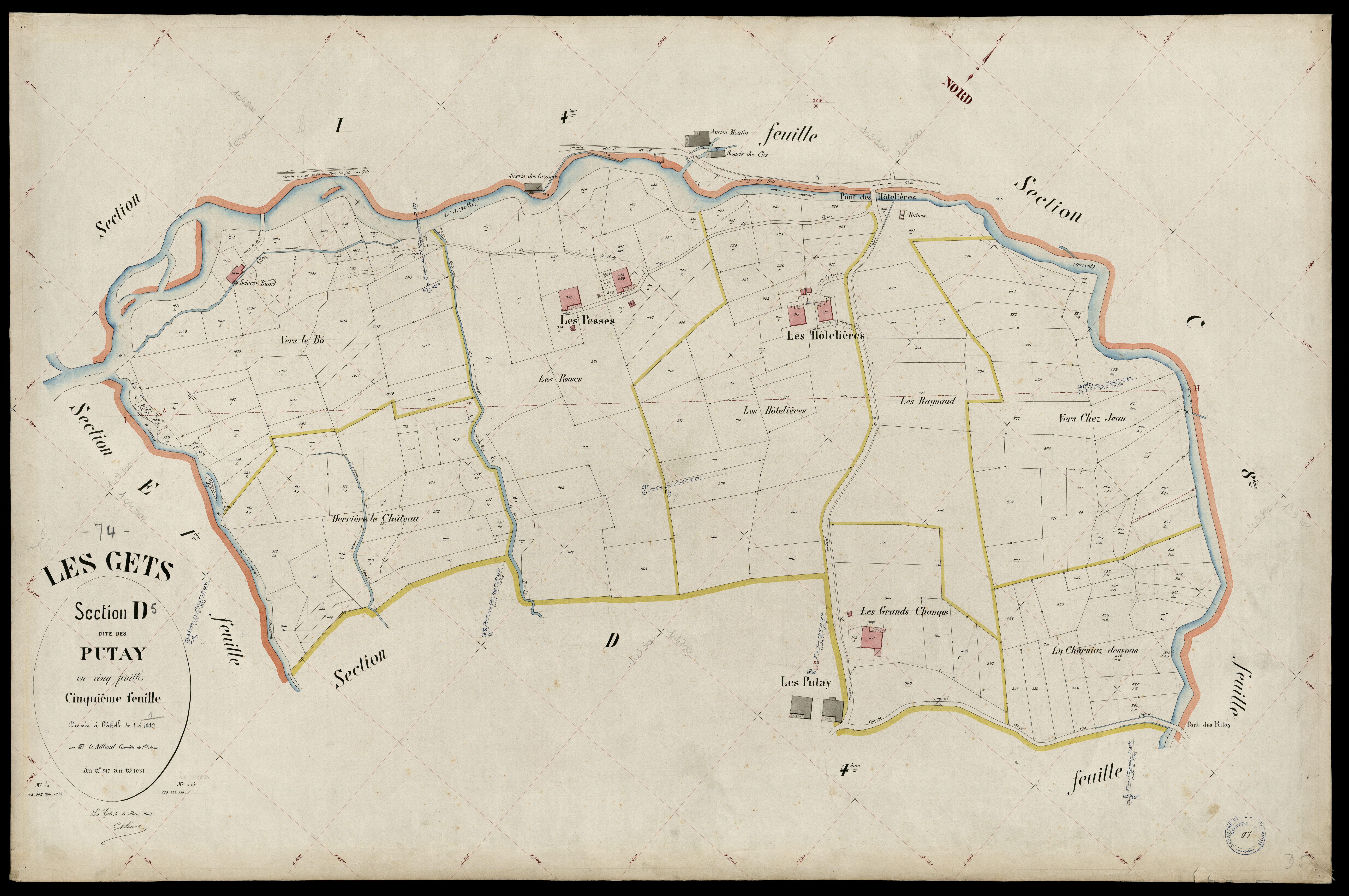 Section E : Tour - 1903