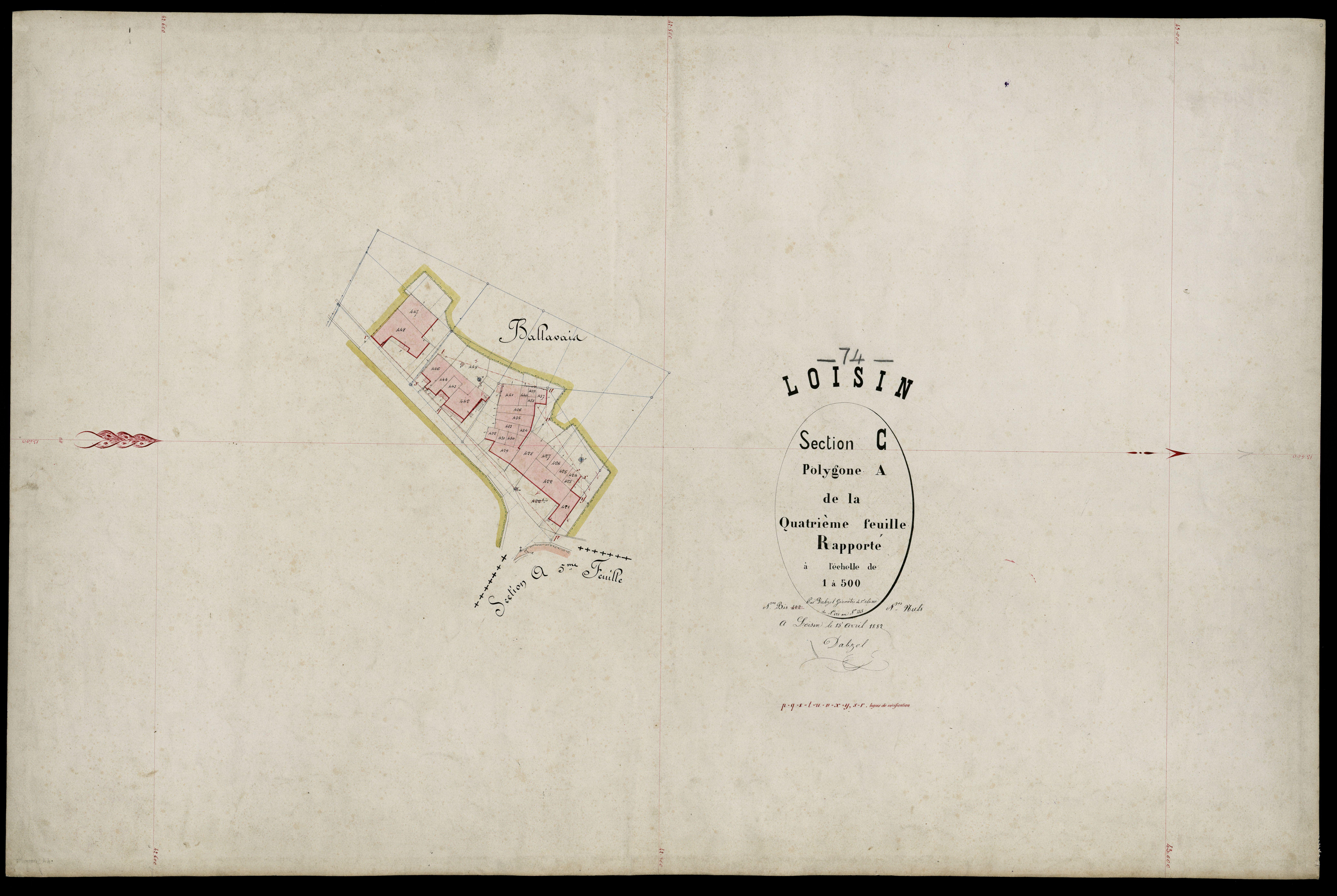 Section D : Tholomas - 1882
