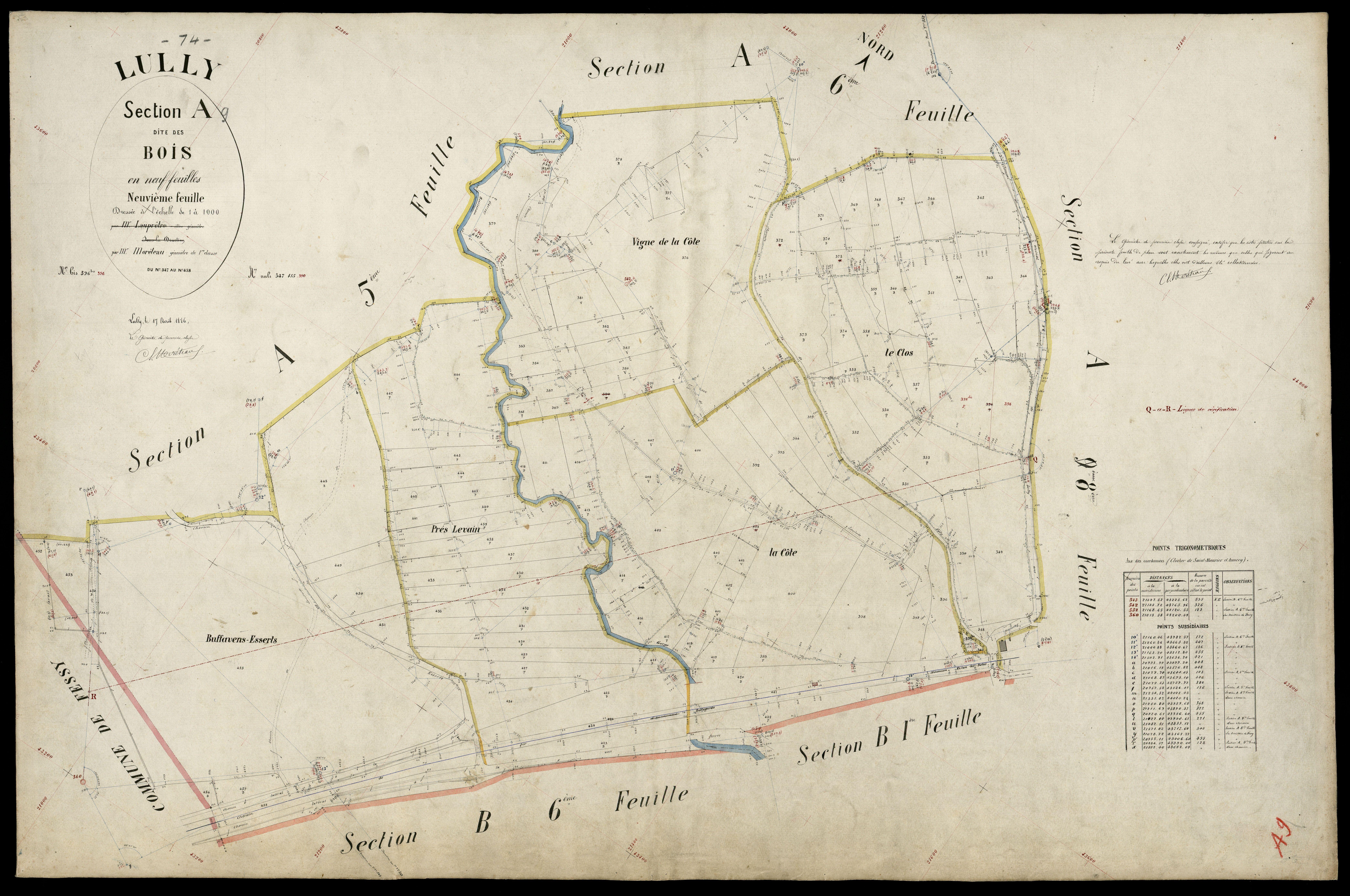 Section B : Chez Jacquier - 1886