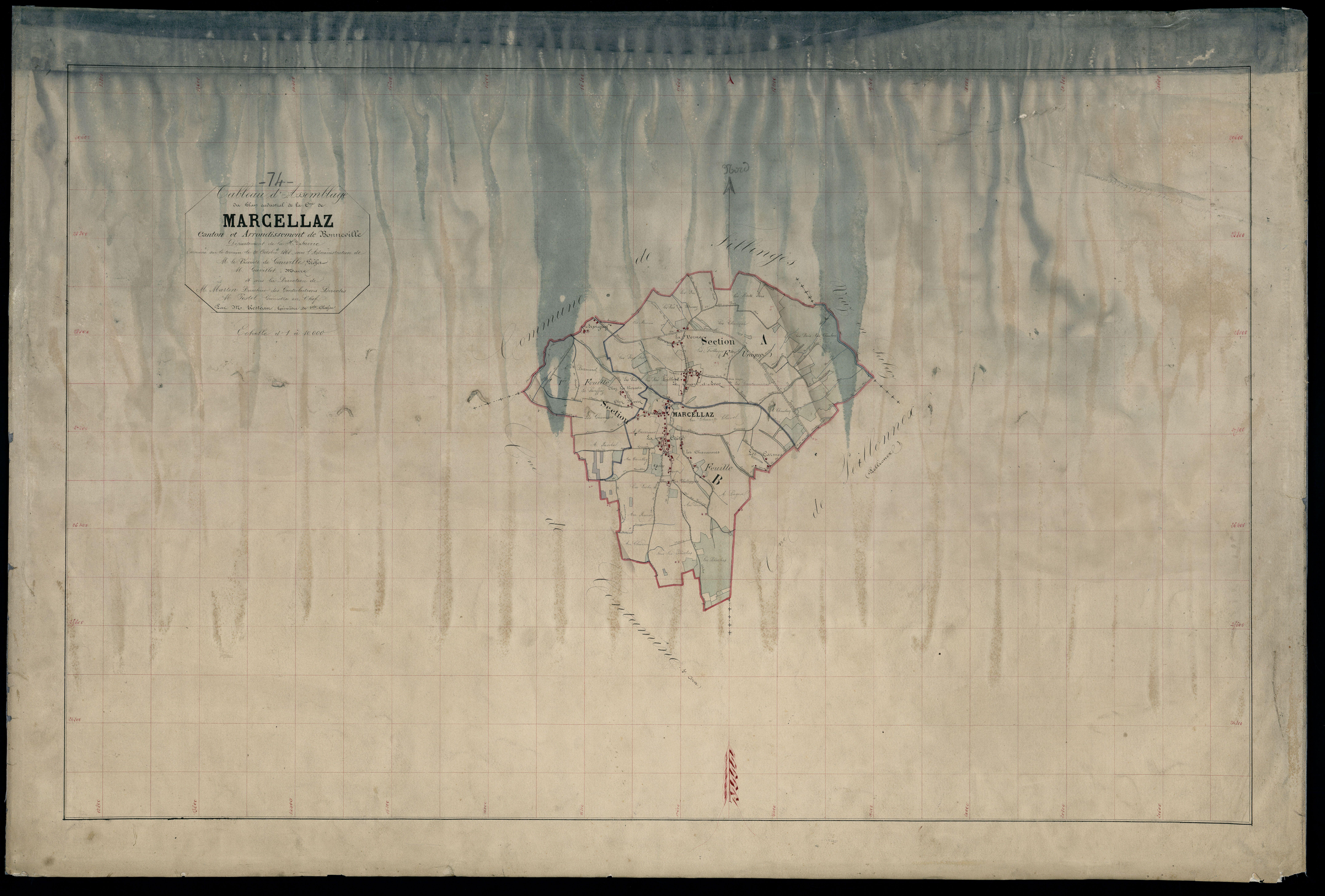 Plan parcellaire - 1869