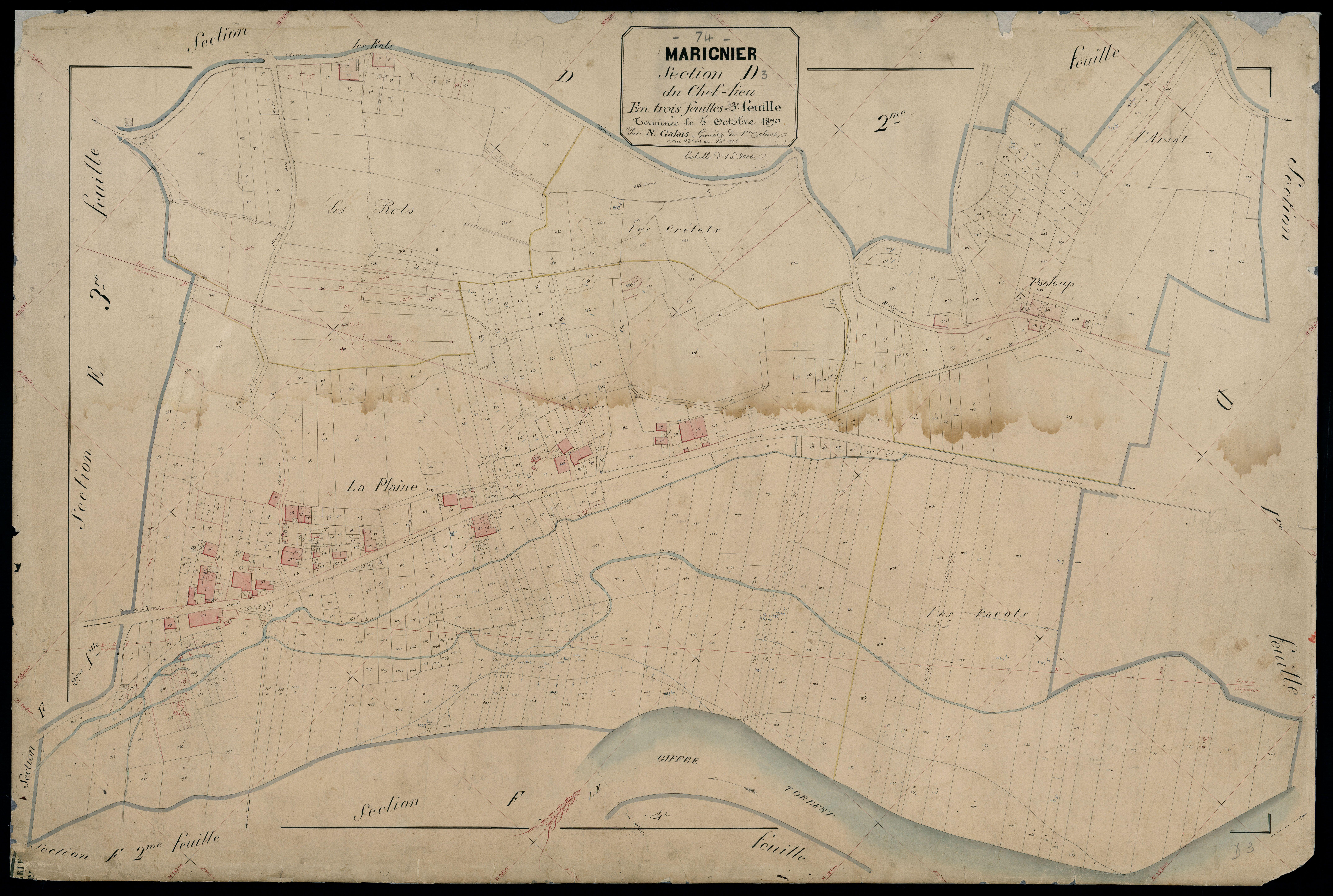 Section E : Cheiney - 1871