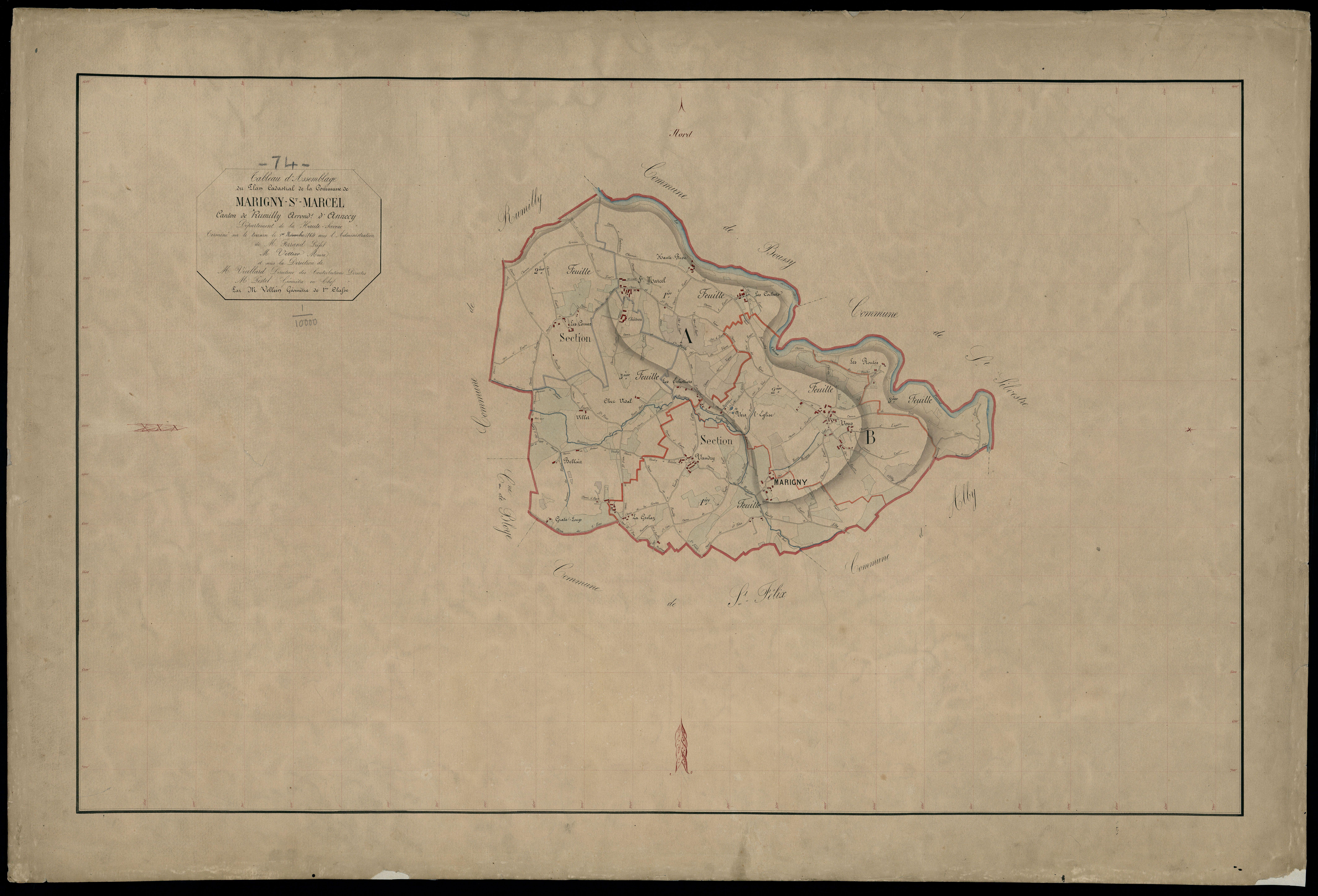 Plan parcellaire - 1864