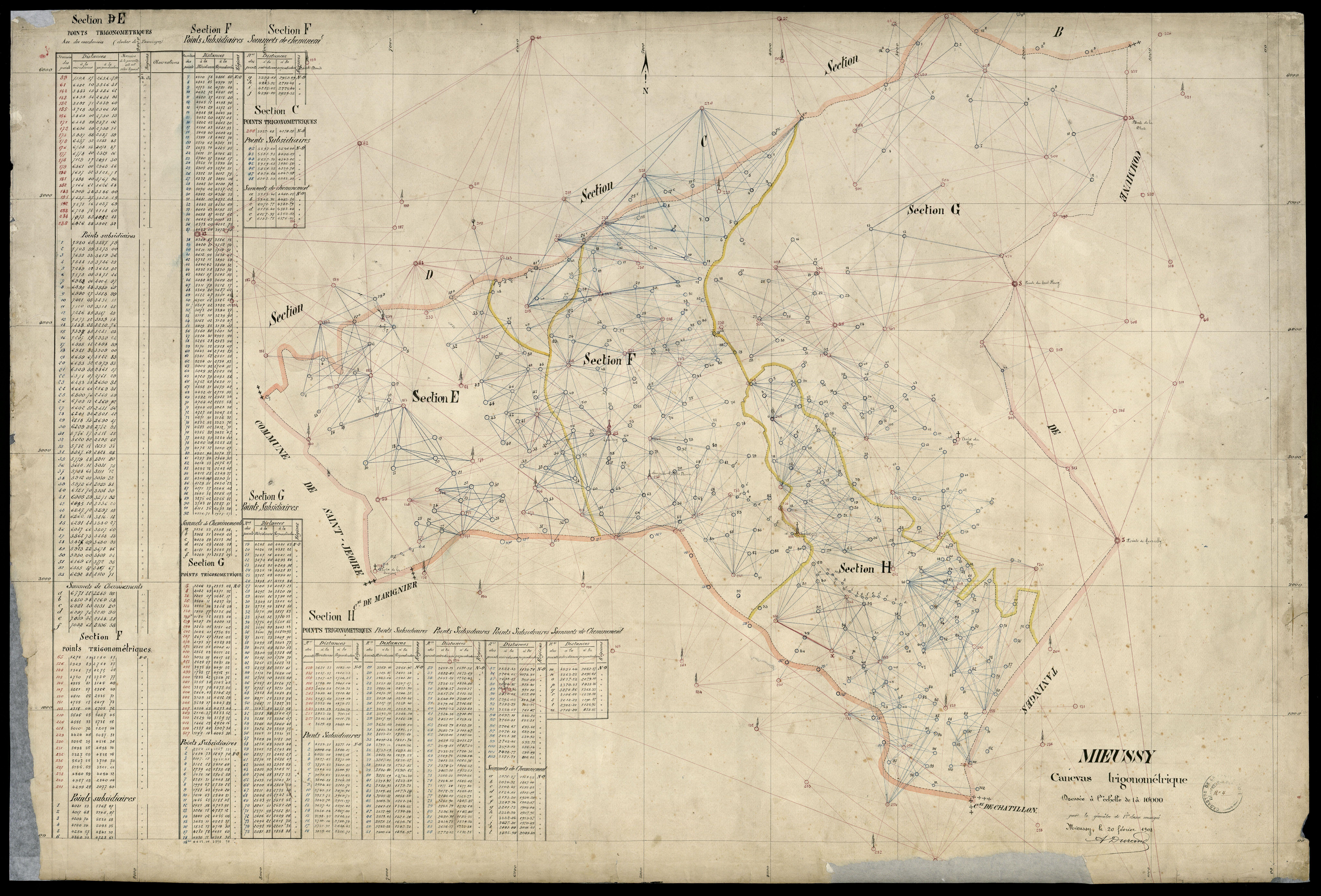 Sections I et J -