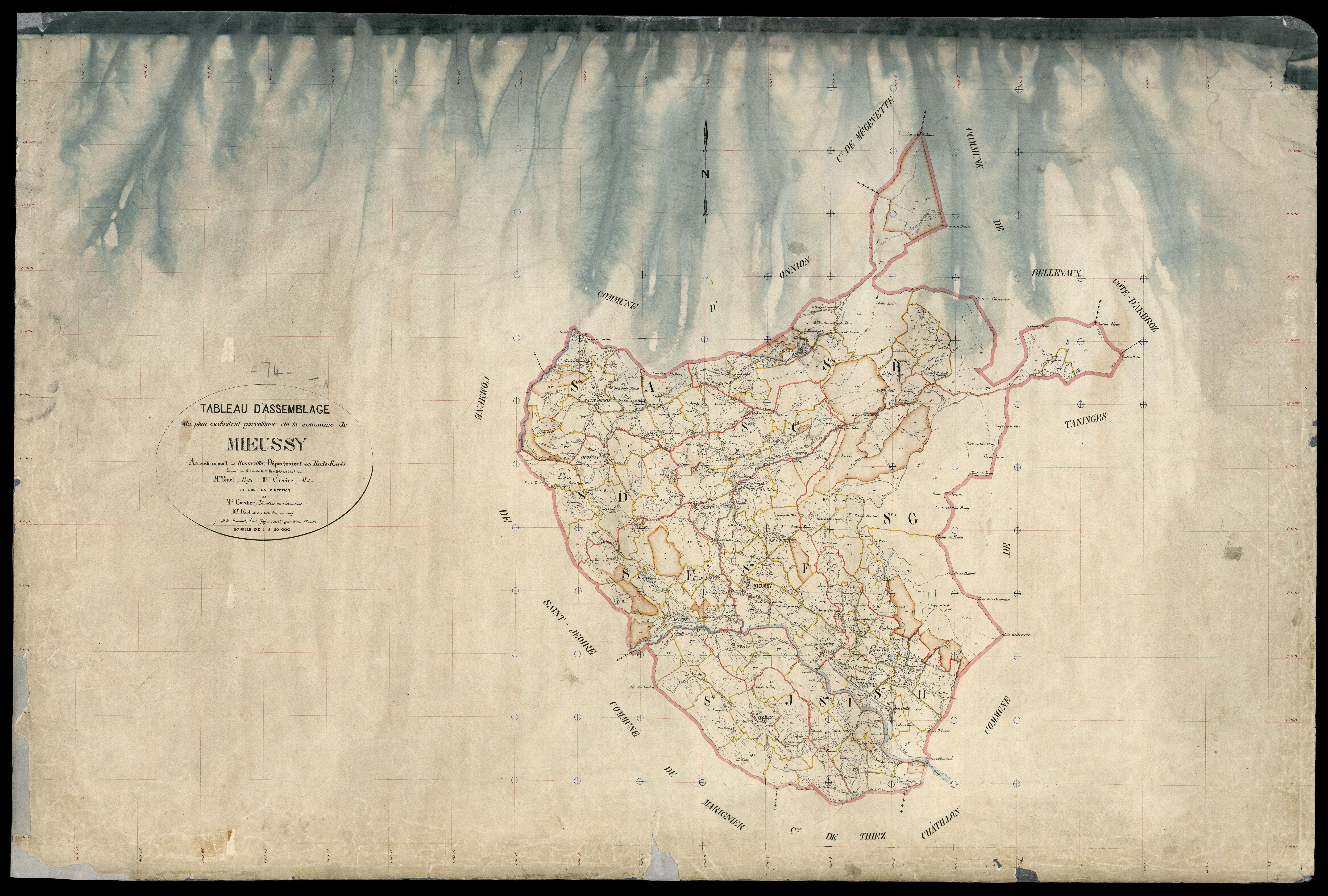 Plan parcellaire - 1903