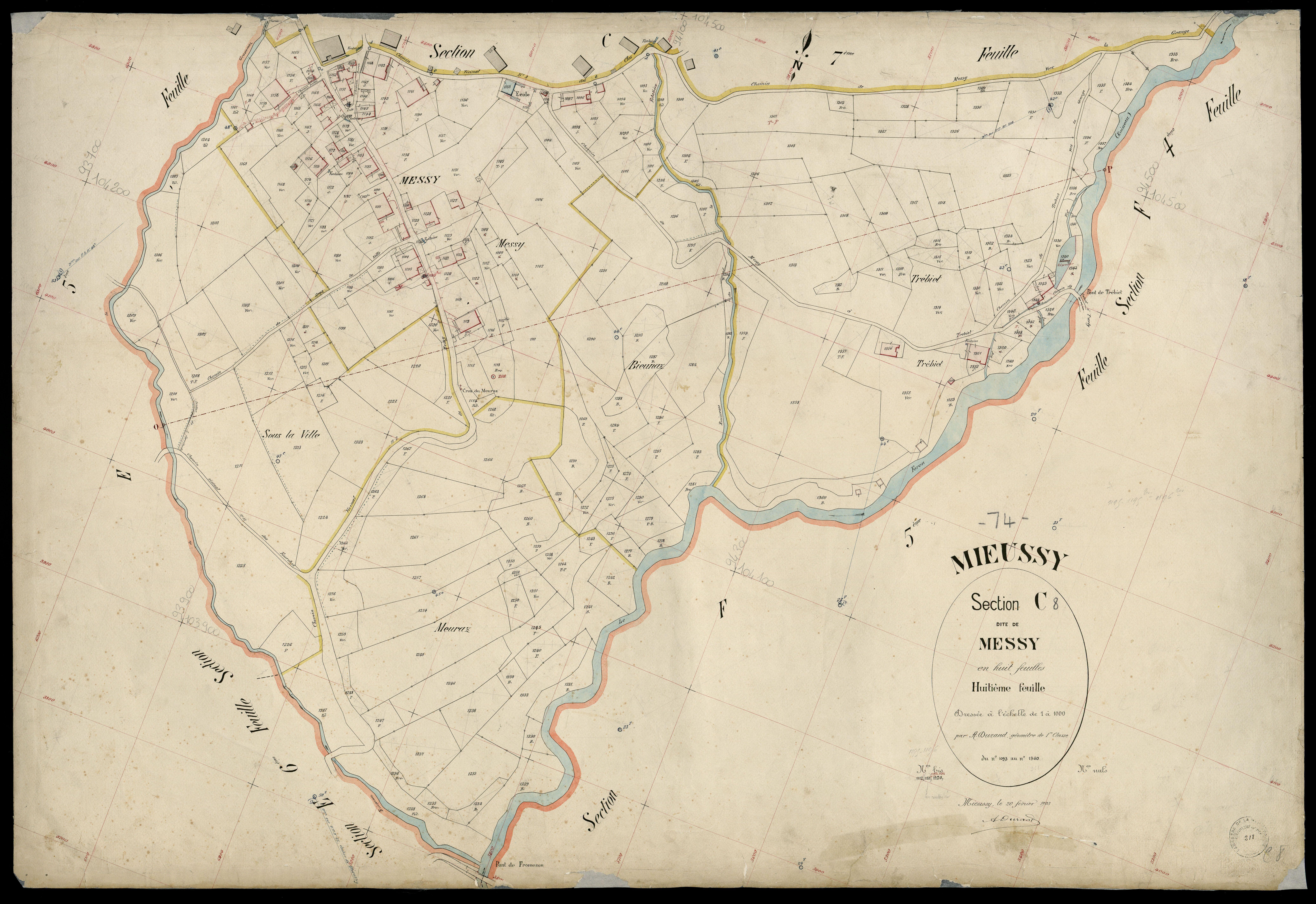 Section D : Quincy - 1903
