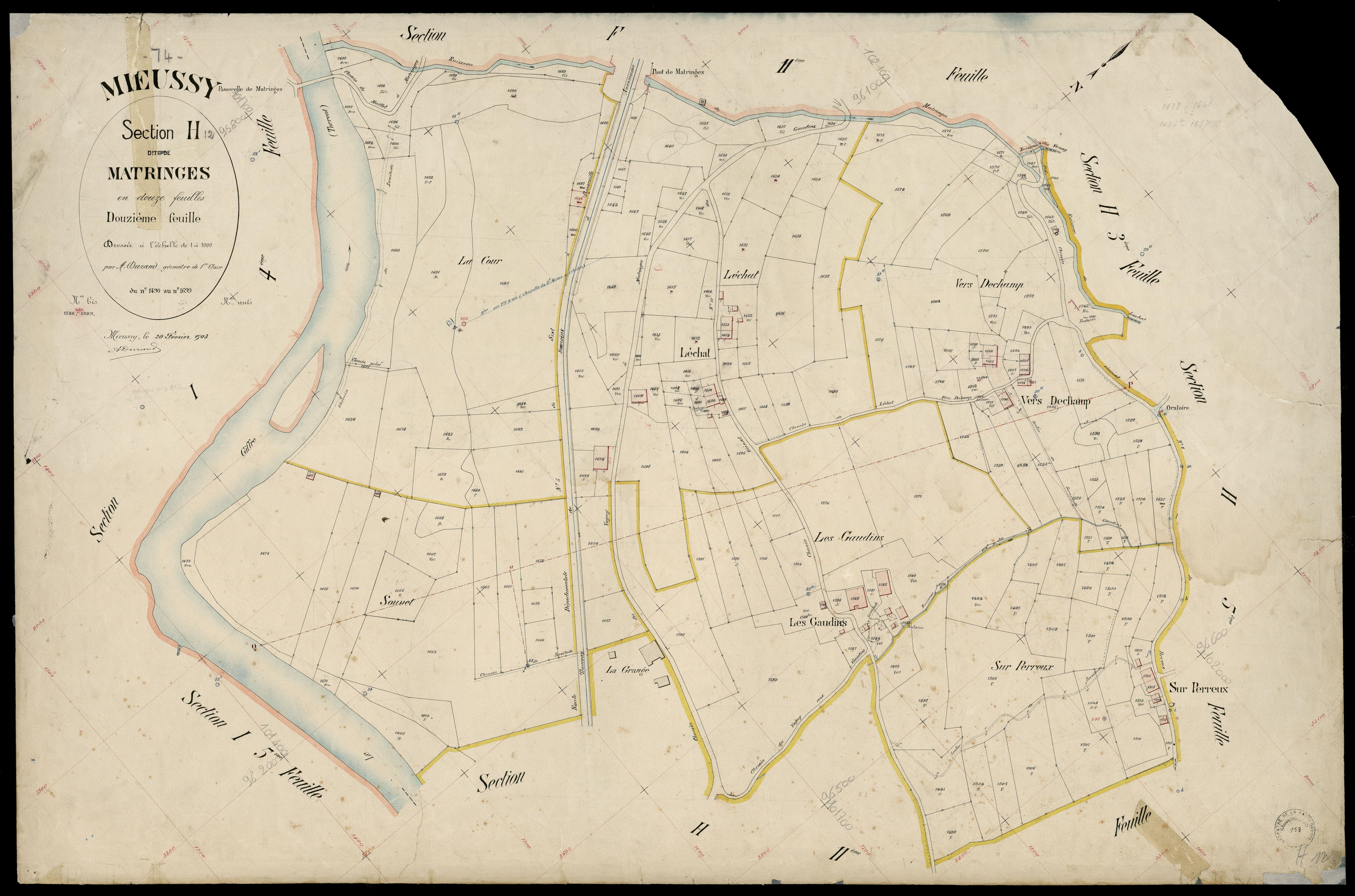 Section I : Maillet - 1903