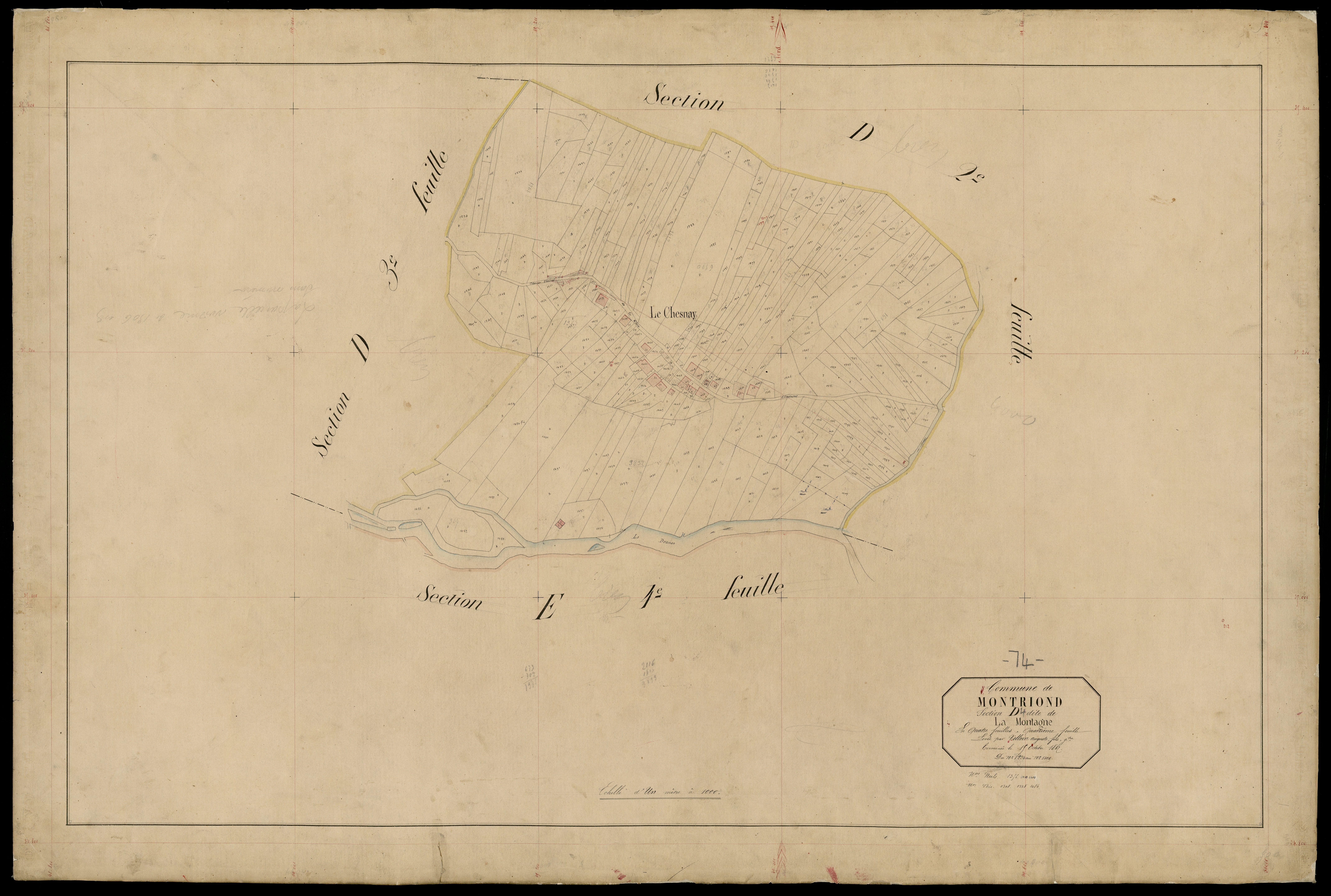 Section E : Les Abertans - 1867-1868