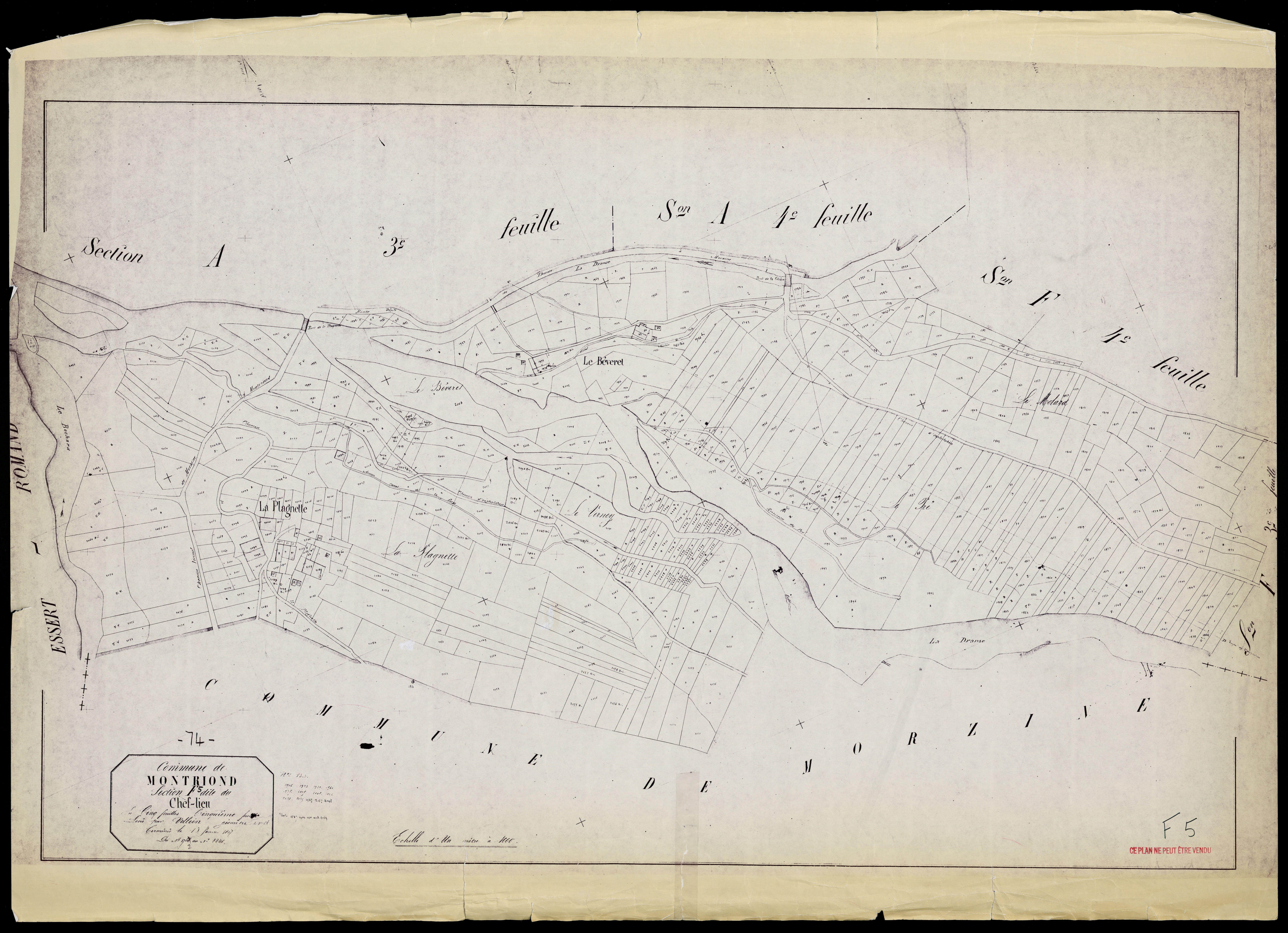 Section G : L'Elé - 1867