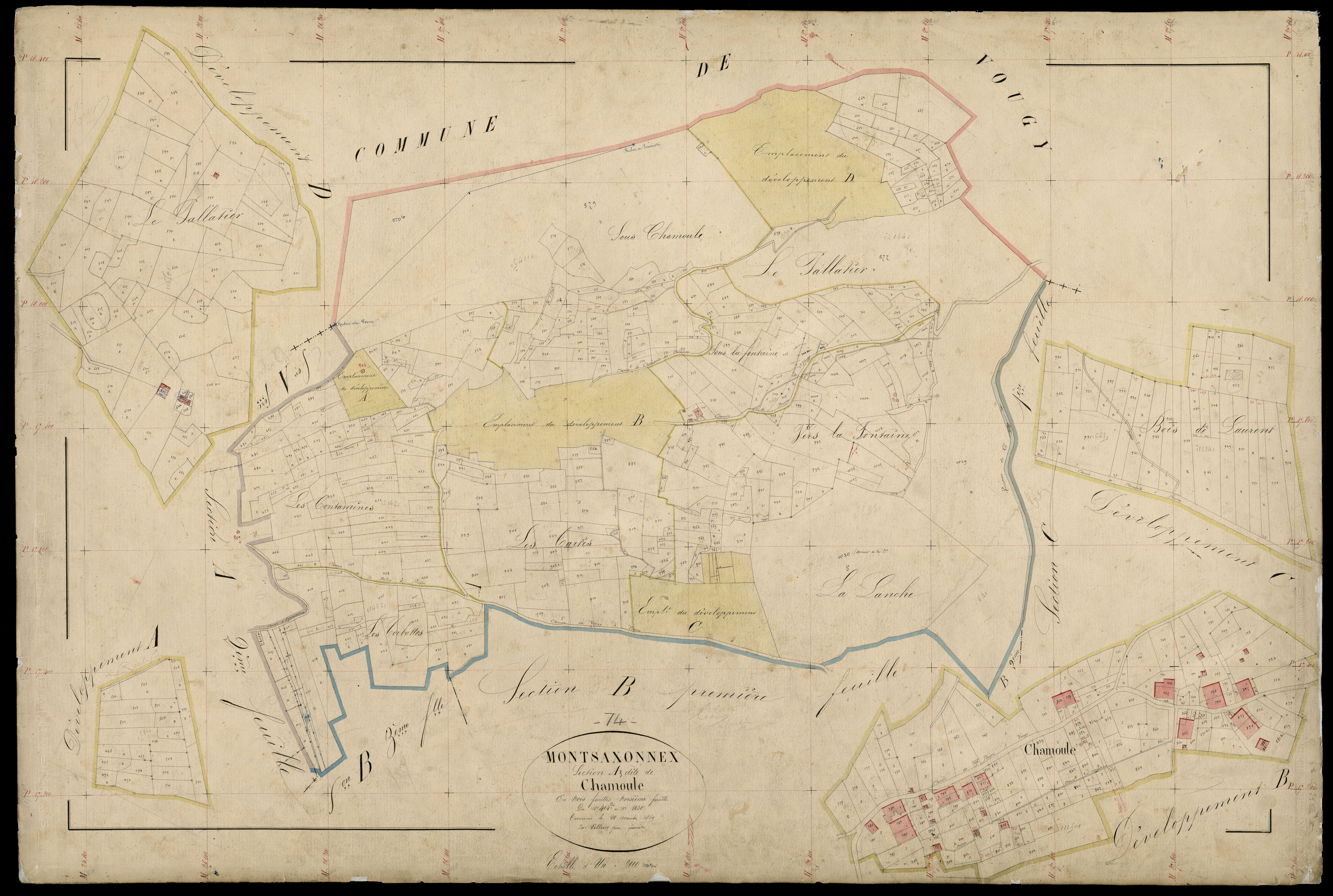 Section B : Pincru - 1869
