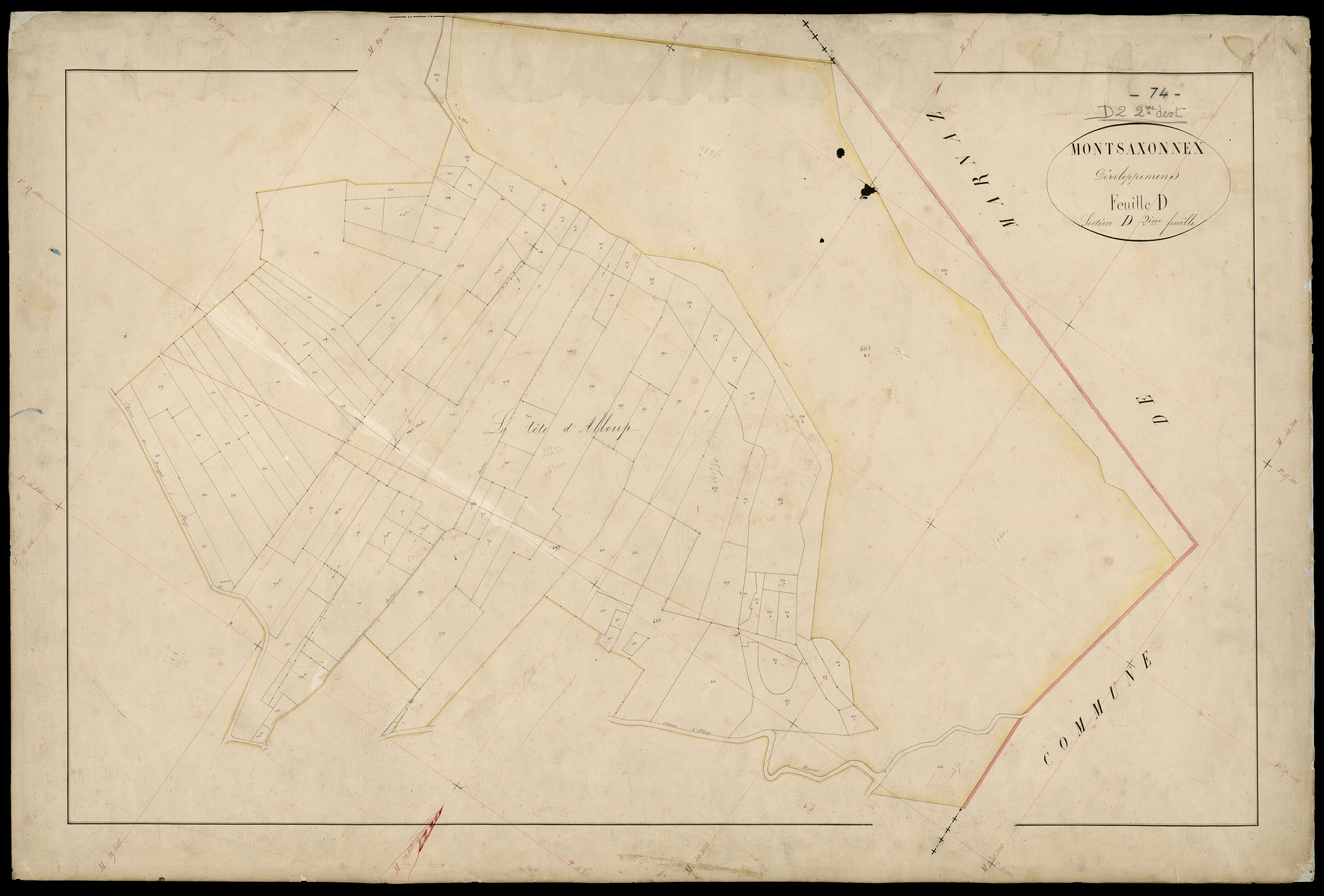 Section E : Bèté - 1869