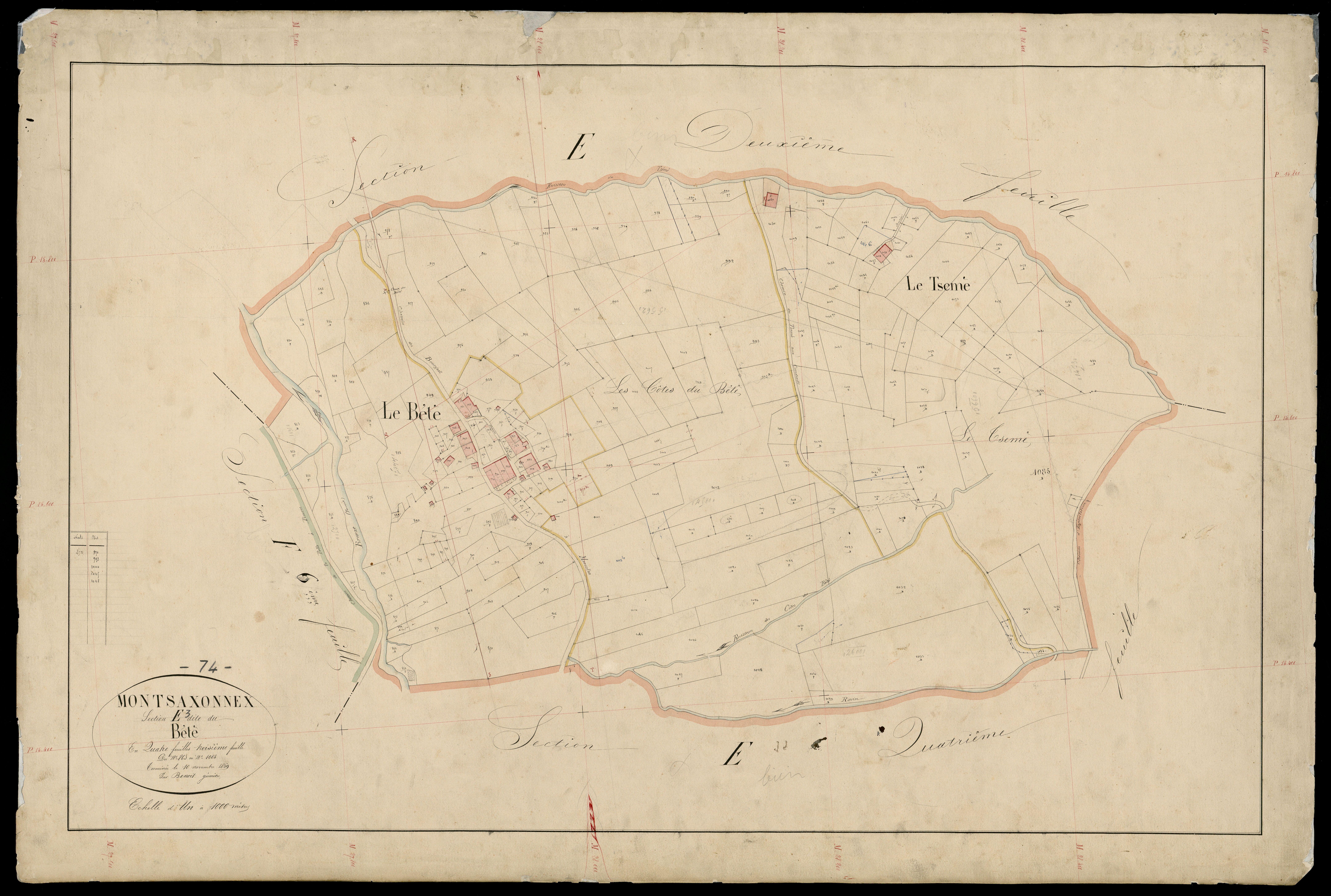 3 P 3 6310 - , parcelles n° 167 à 426 -