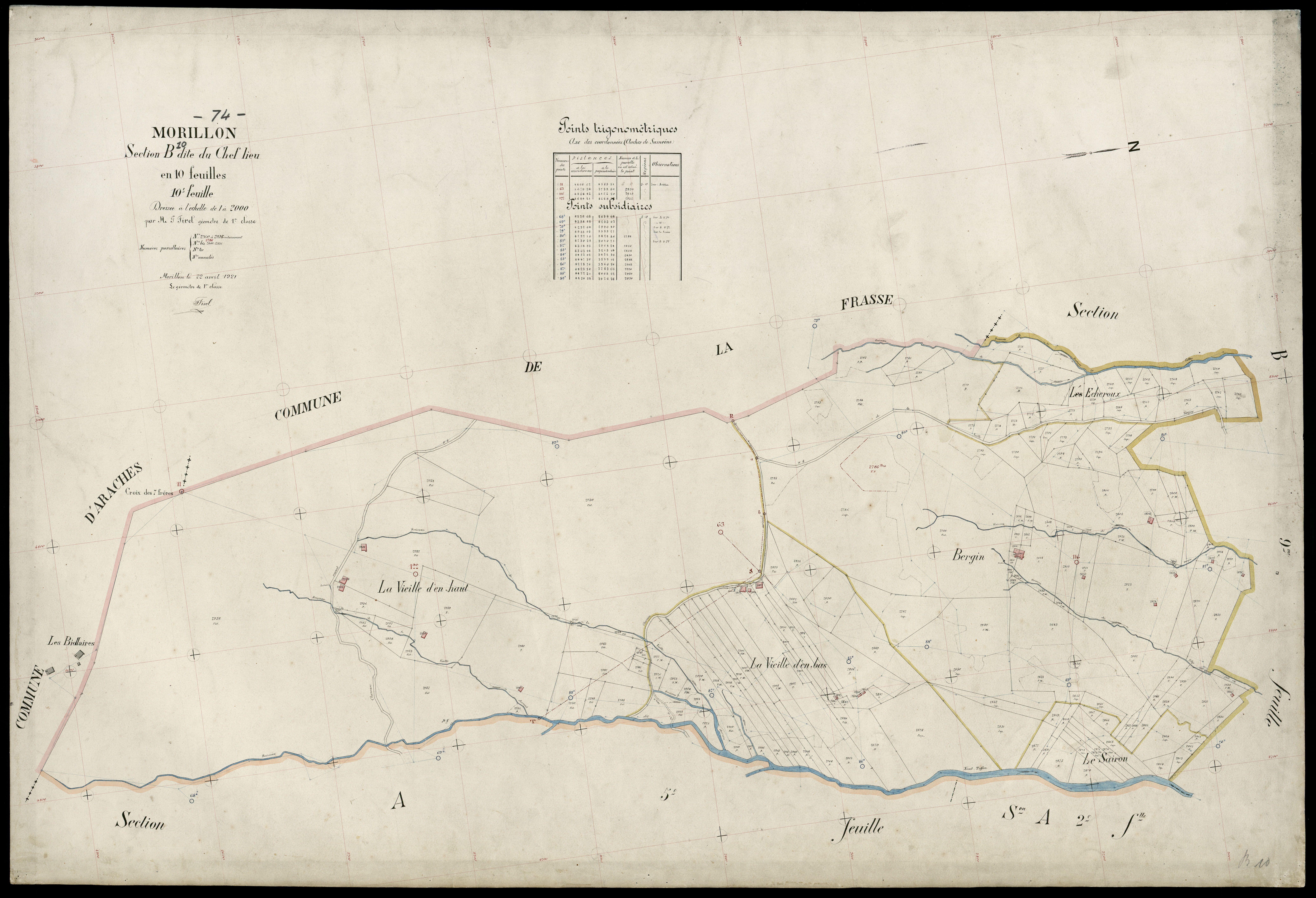 Section C : Les Miaux - 1921