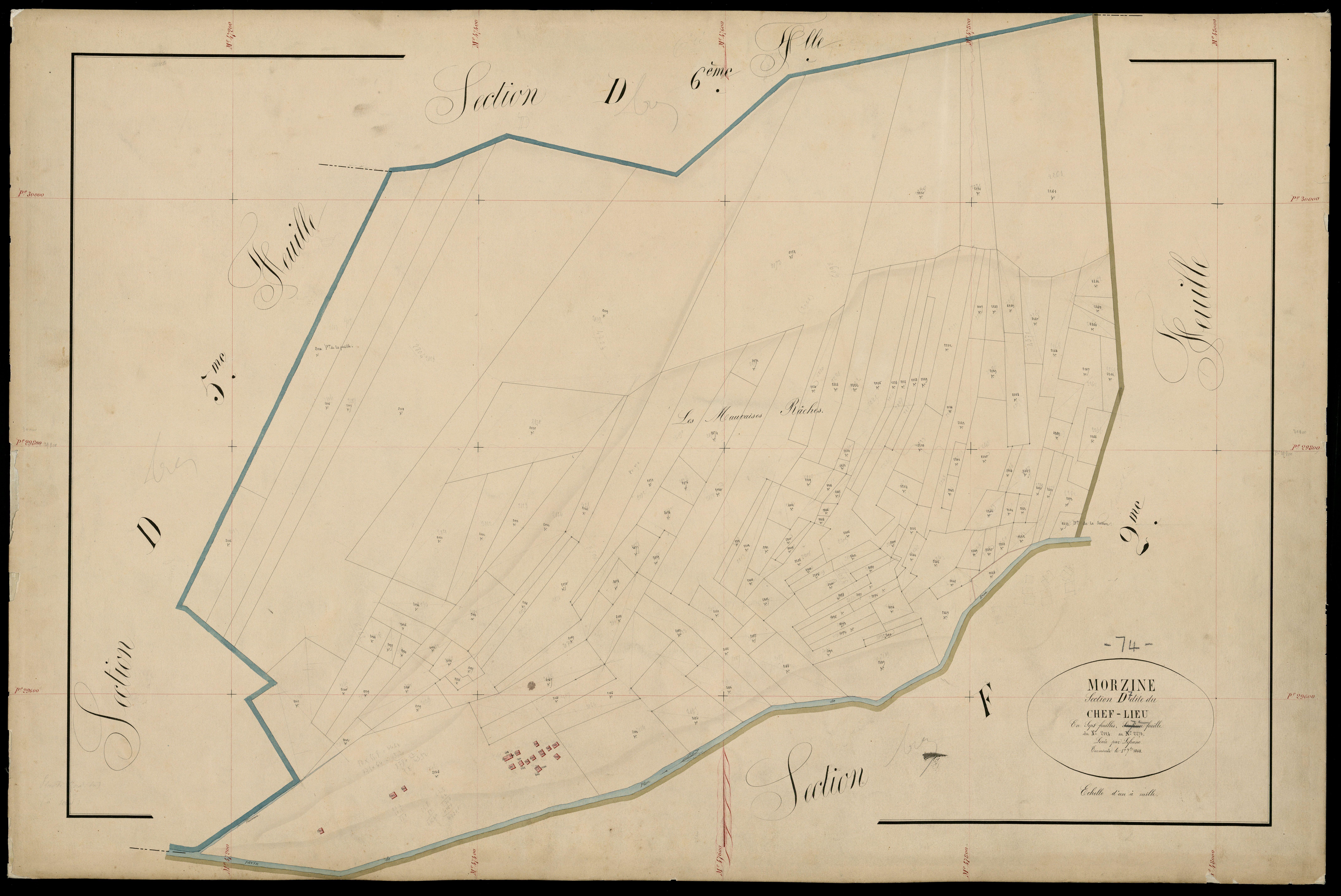Section E : La Montagne - 1868