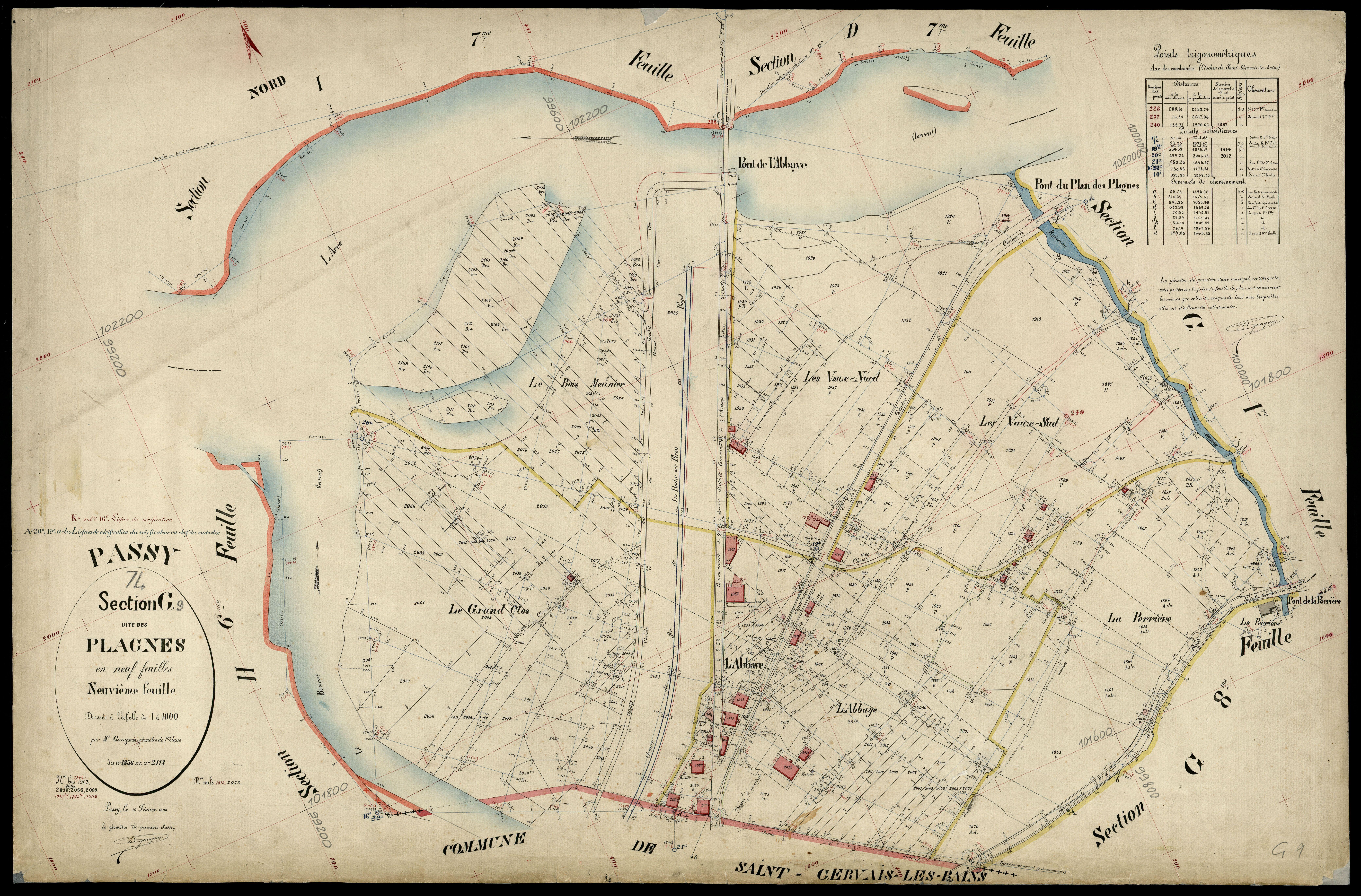Section H : Les Iles de Passy - 1897