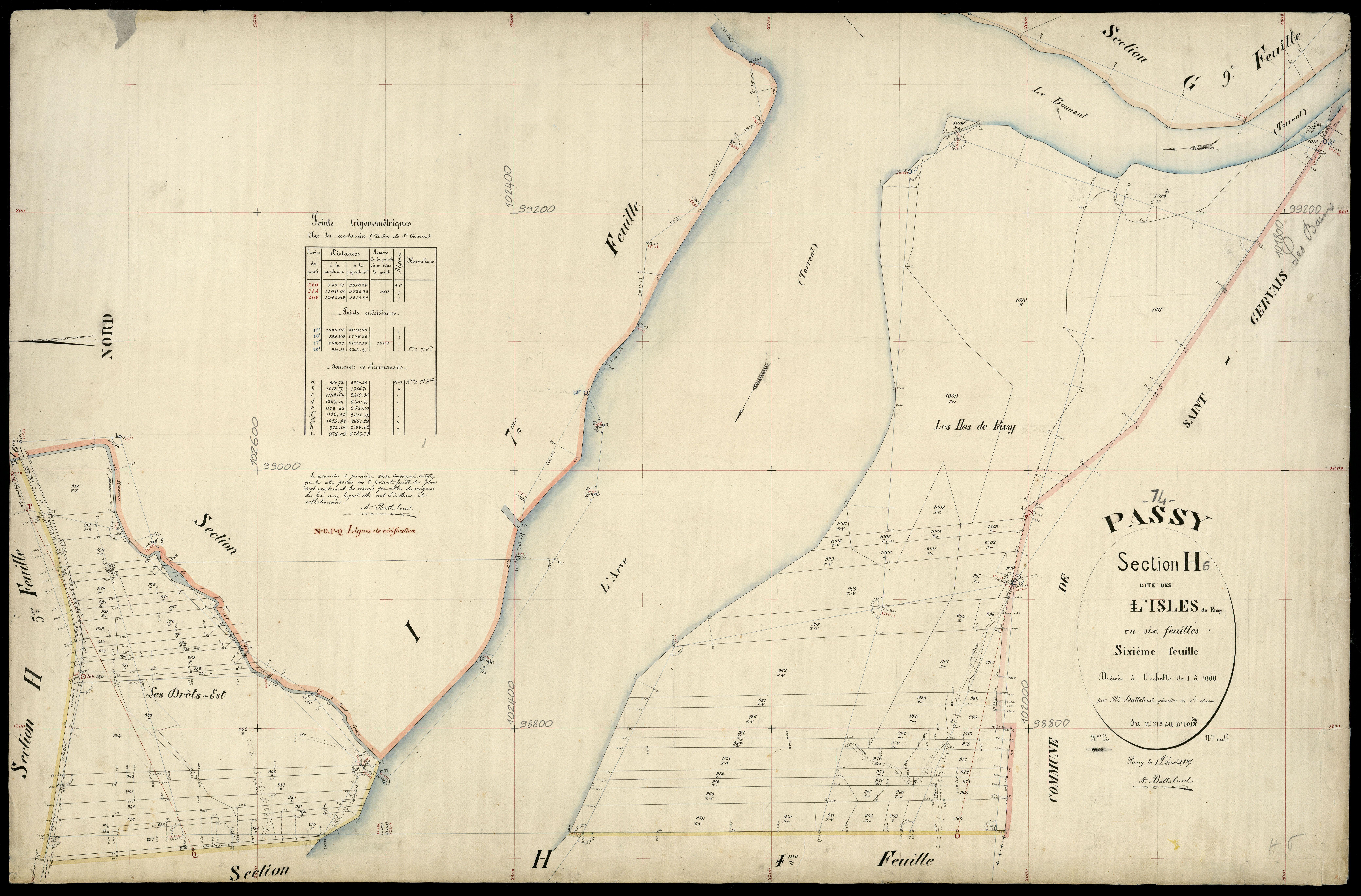 Section I : La Motte - 1898