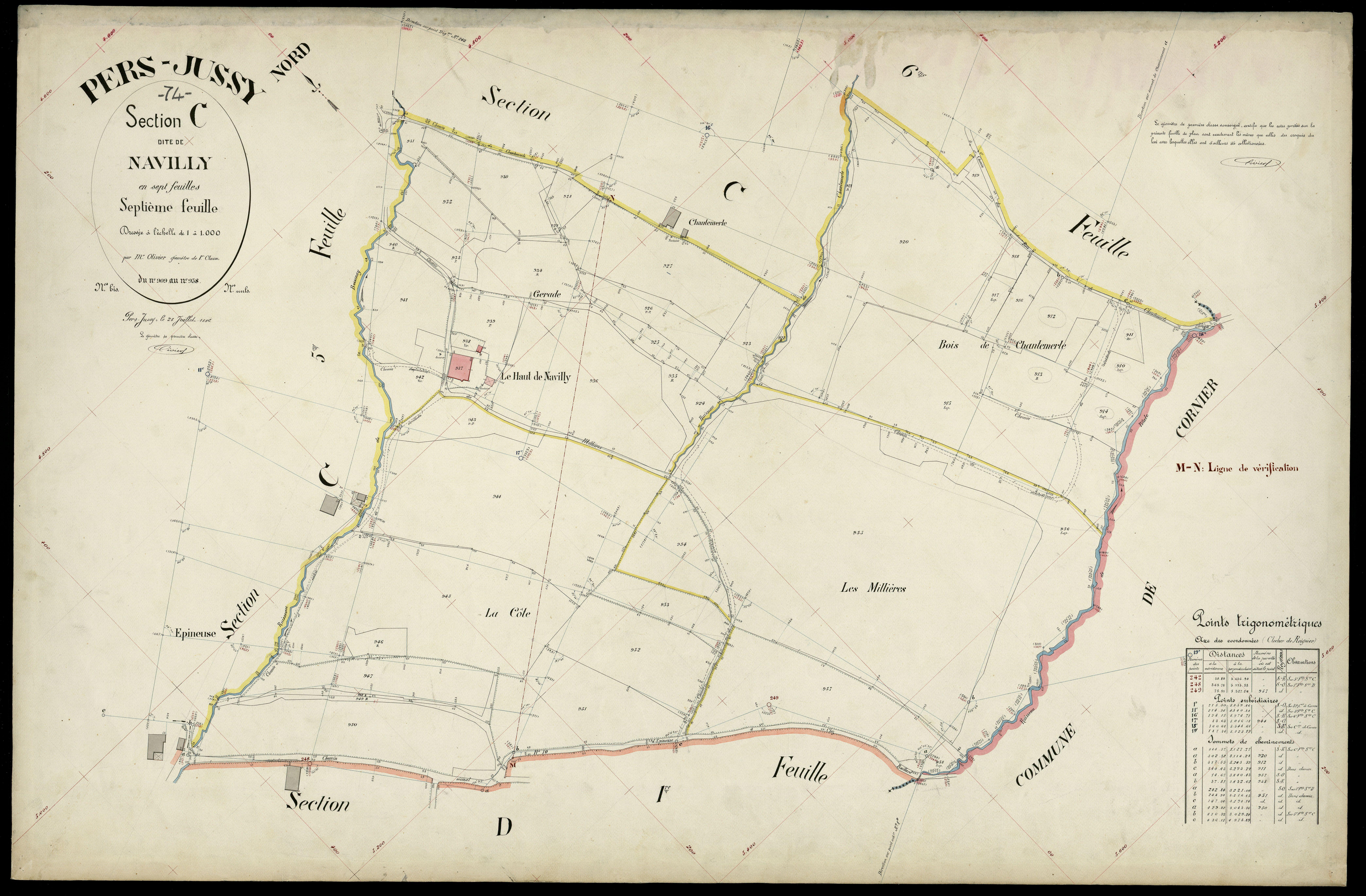 Section D : Le Four - 1896