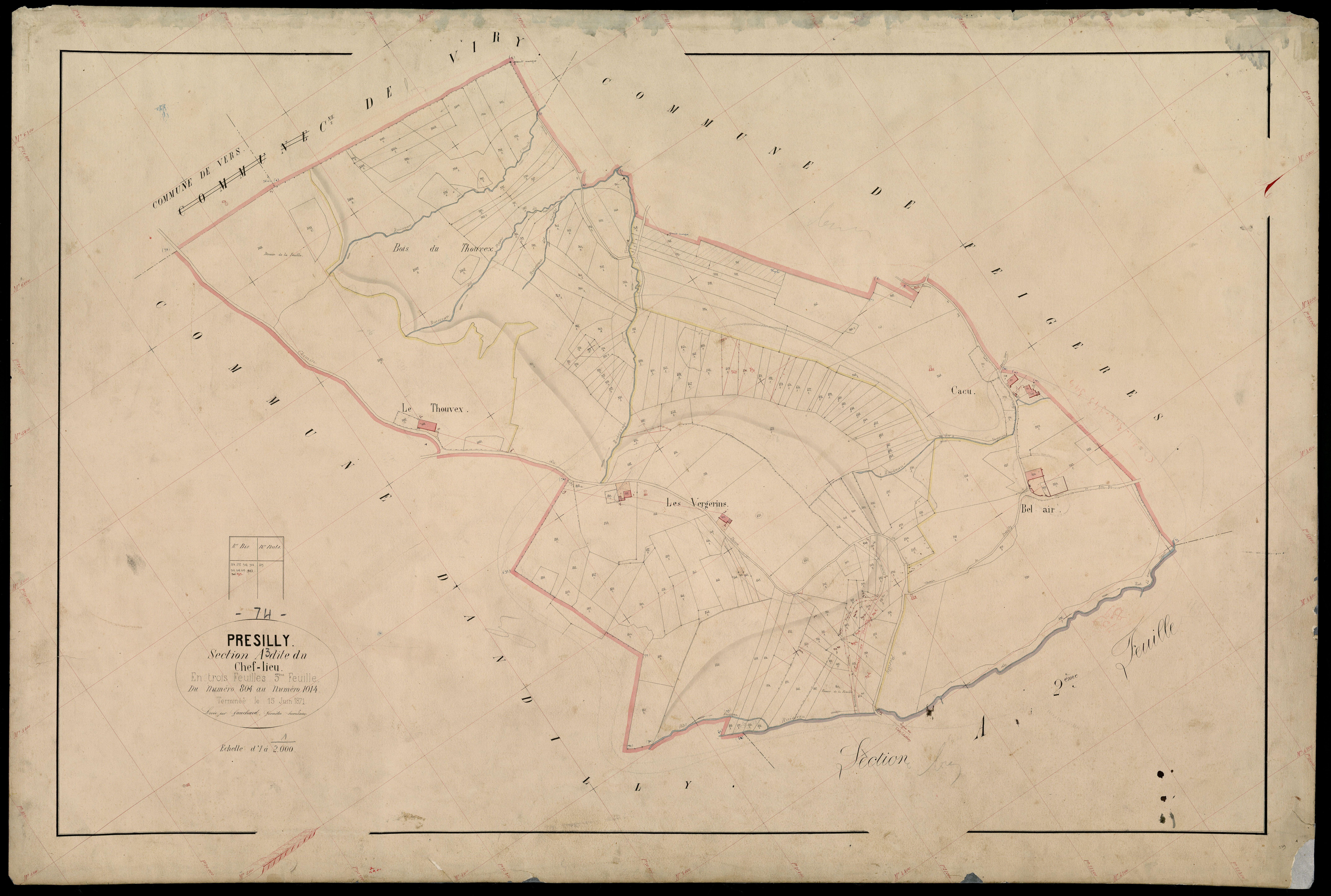 Section B : La Montagne - 1871