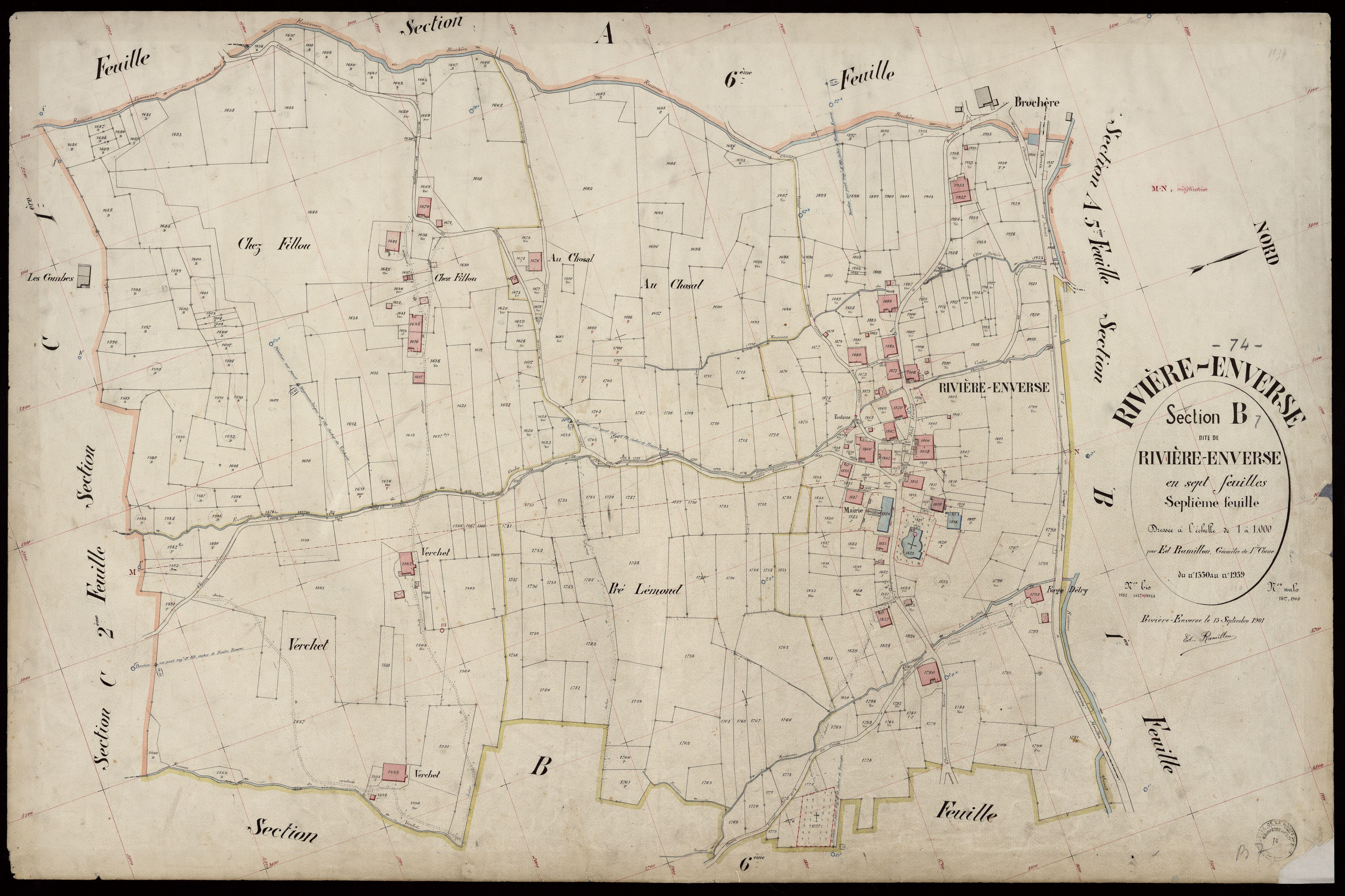 Section C : Les Montées - 1901