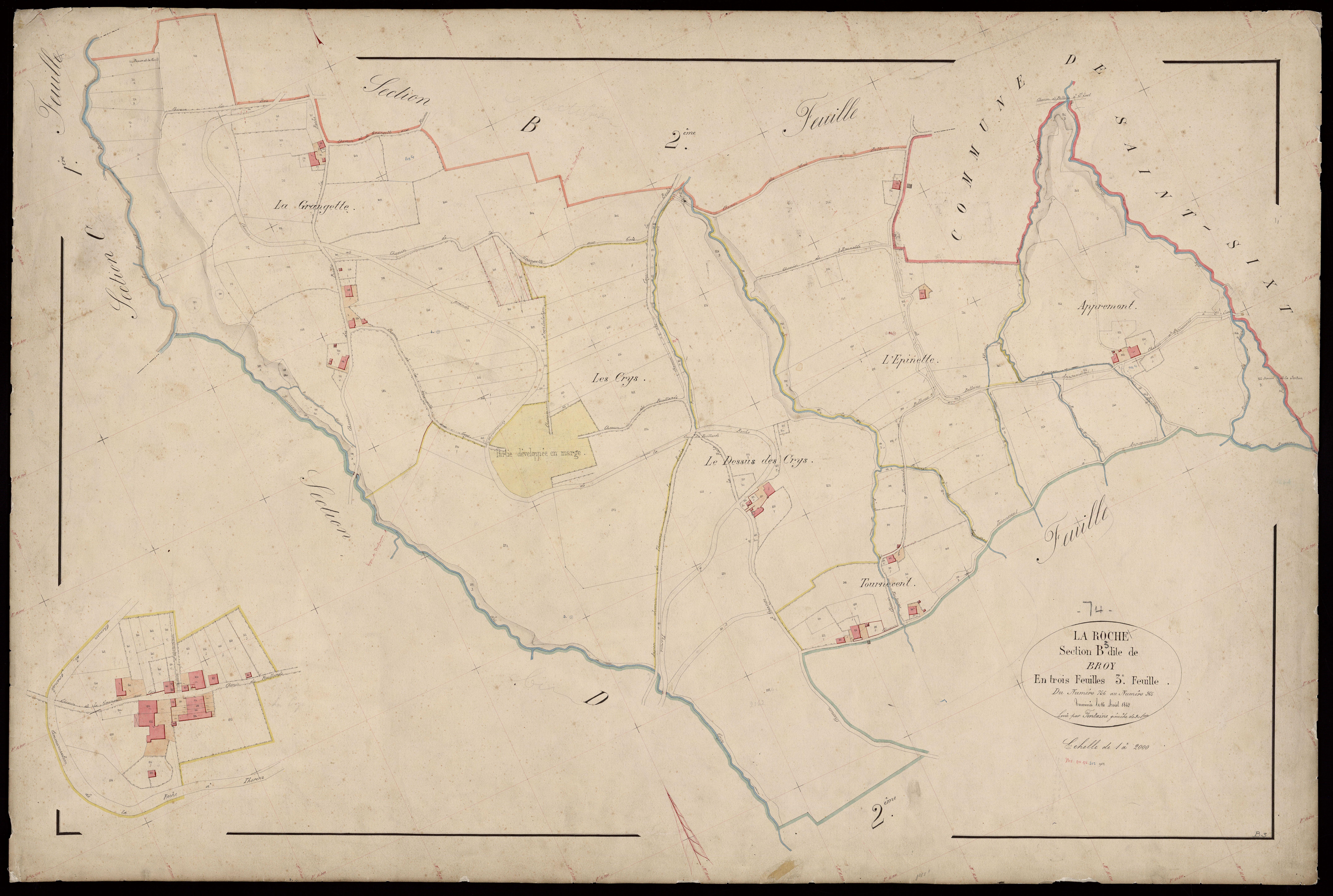 Section C : Champully - 1869