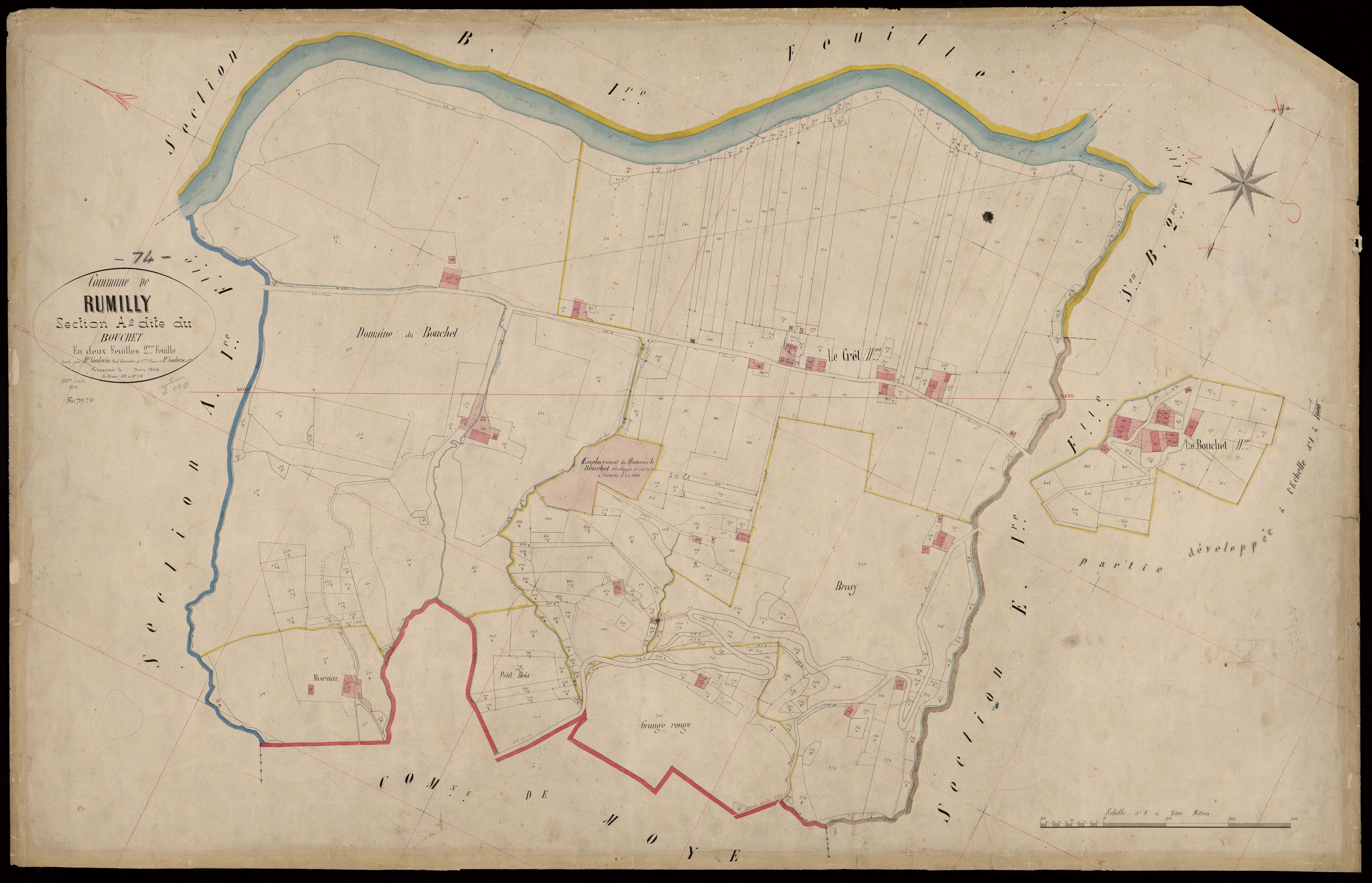 Section B : Rumilly - 1864